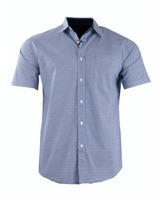 Short Sleeve Pocket Button-Up Shirt TR-1025