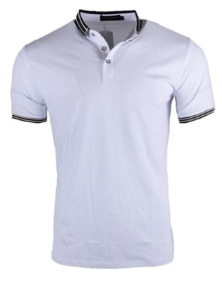 TR Premium - Striped Stretch Cotton Polo for Men CVPL-56