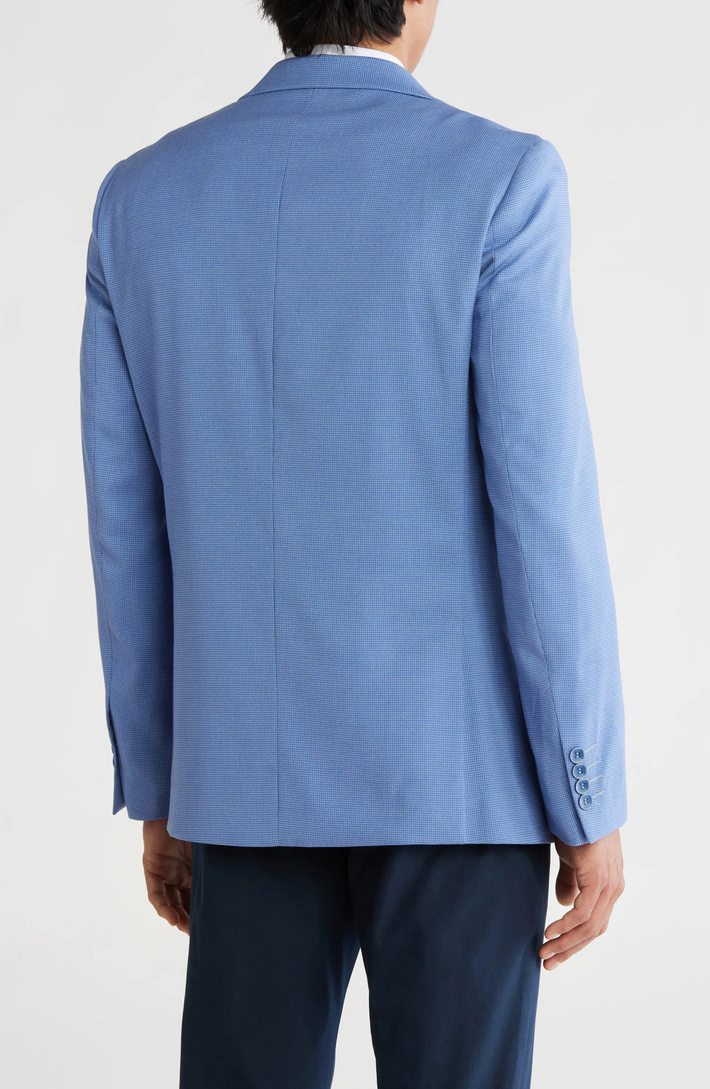 THB-327 Slim Fit Sharkskin Blazer