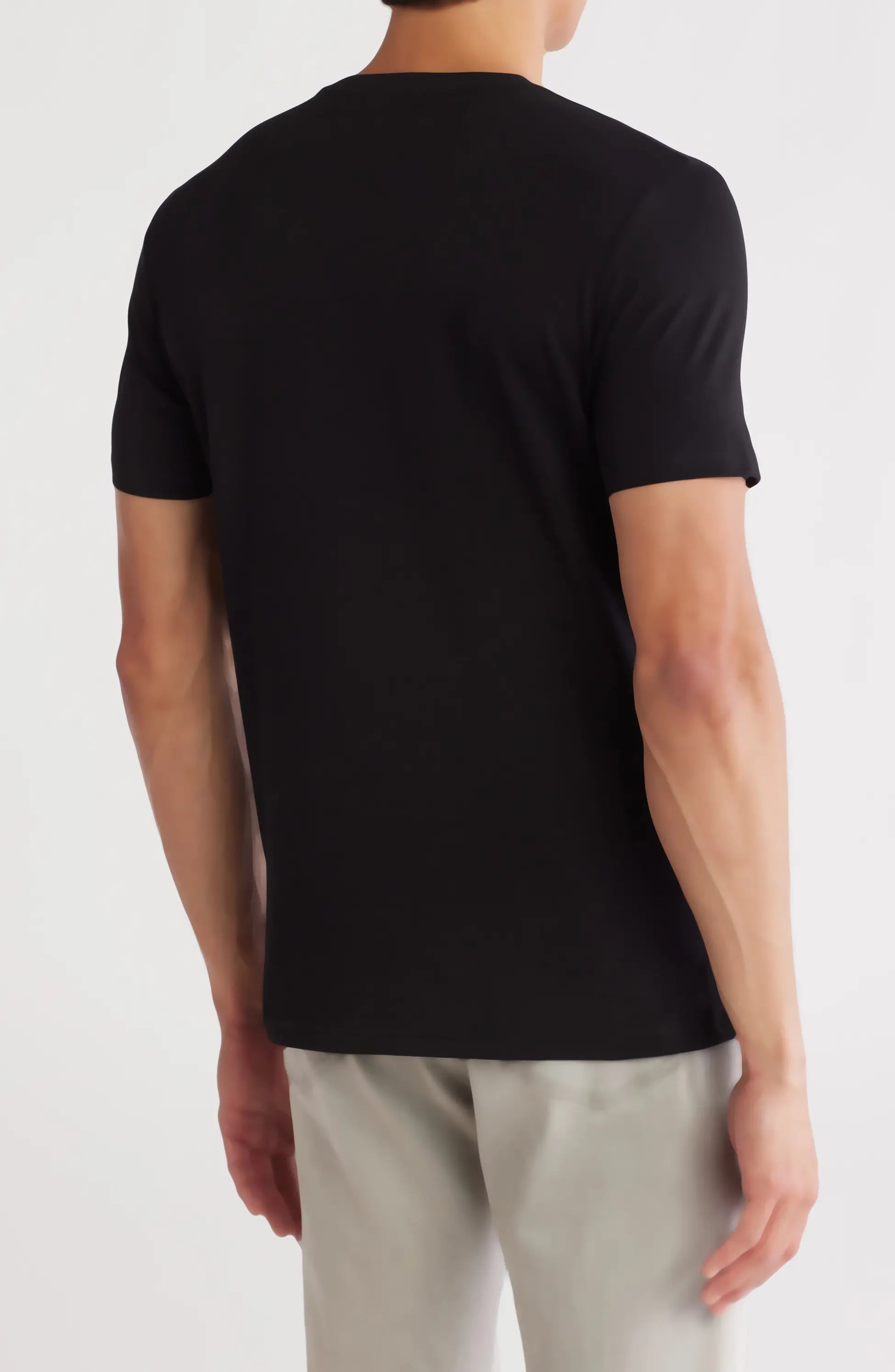 TRT-1012 3D Abstract Stretch Cotton Graphic T-Shirt
