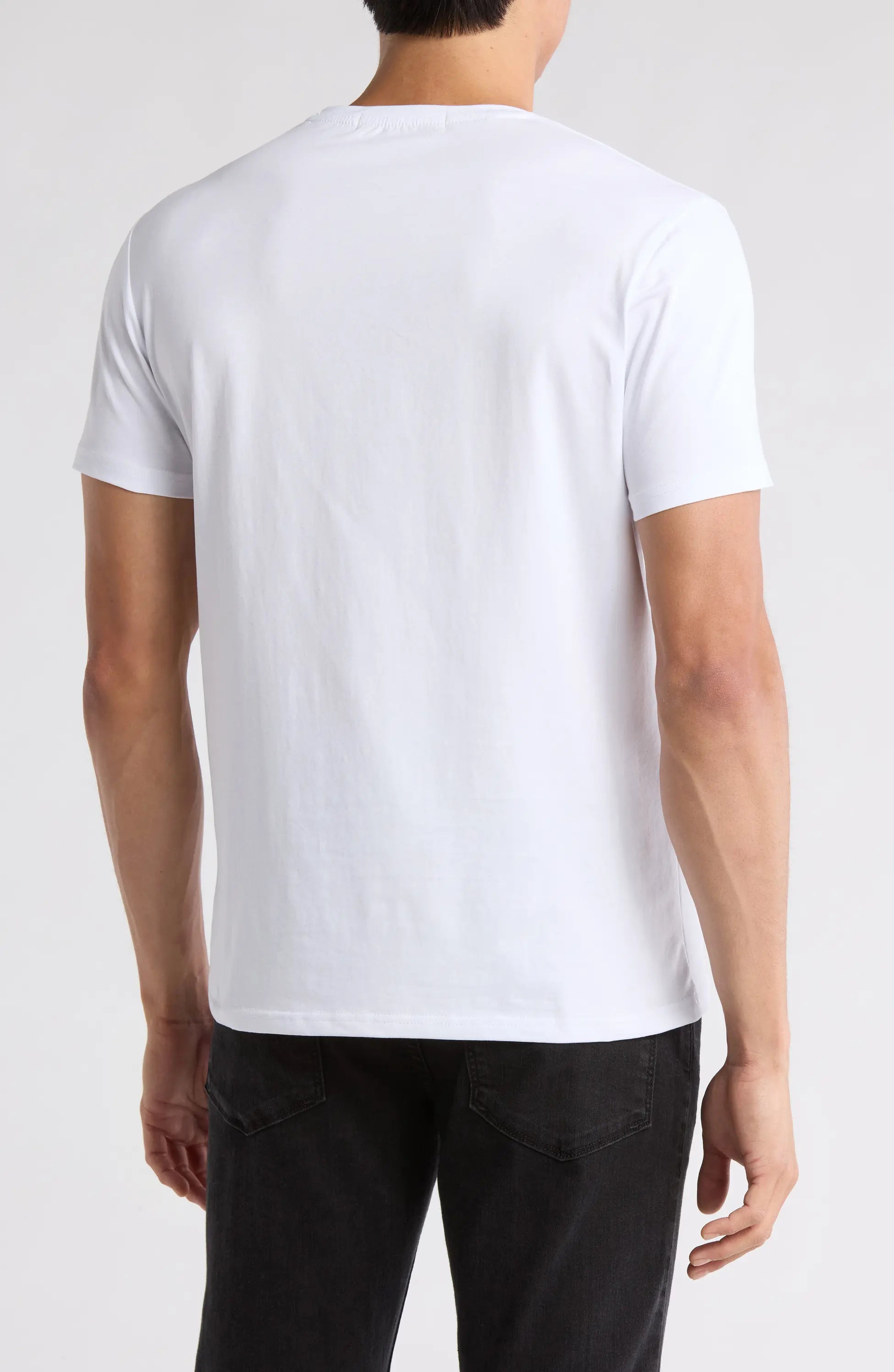 TRT-1012 3D Abstract Stretch Cotton Graphic T-Shirt