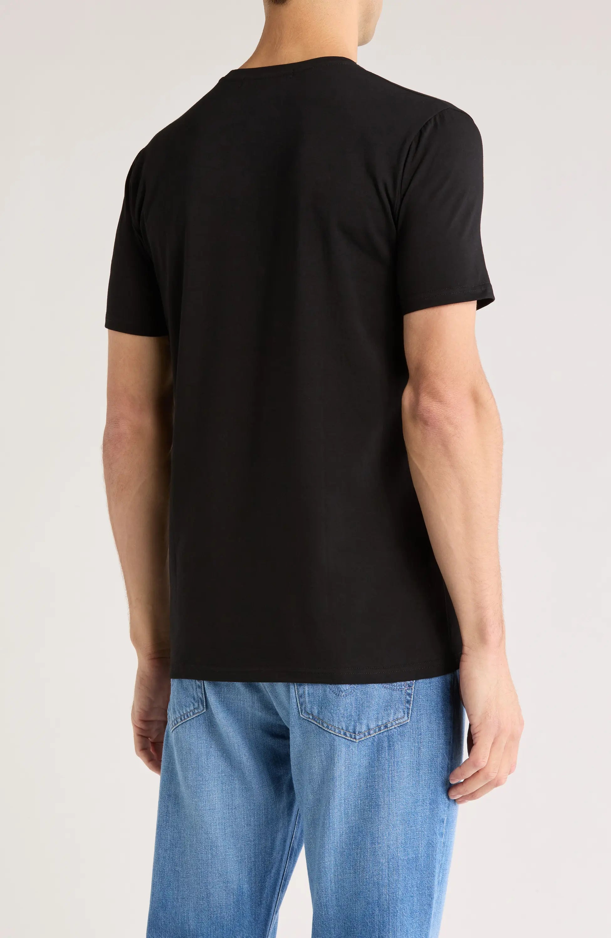 TRT-1025 3D Abstract Stretch Cotton Graphic T-Shirt
