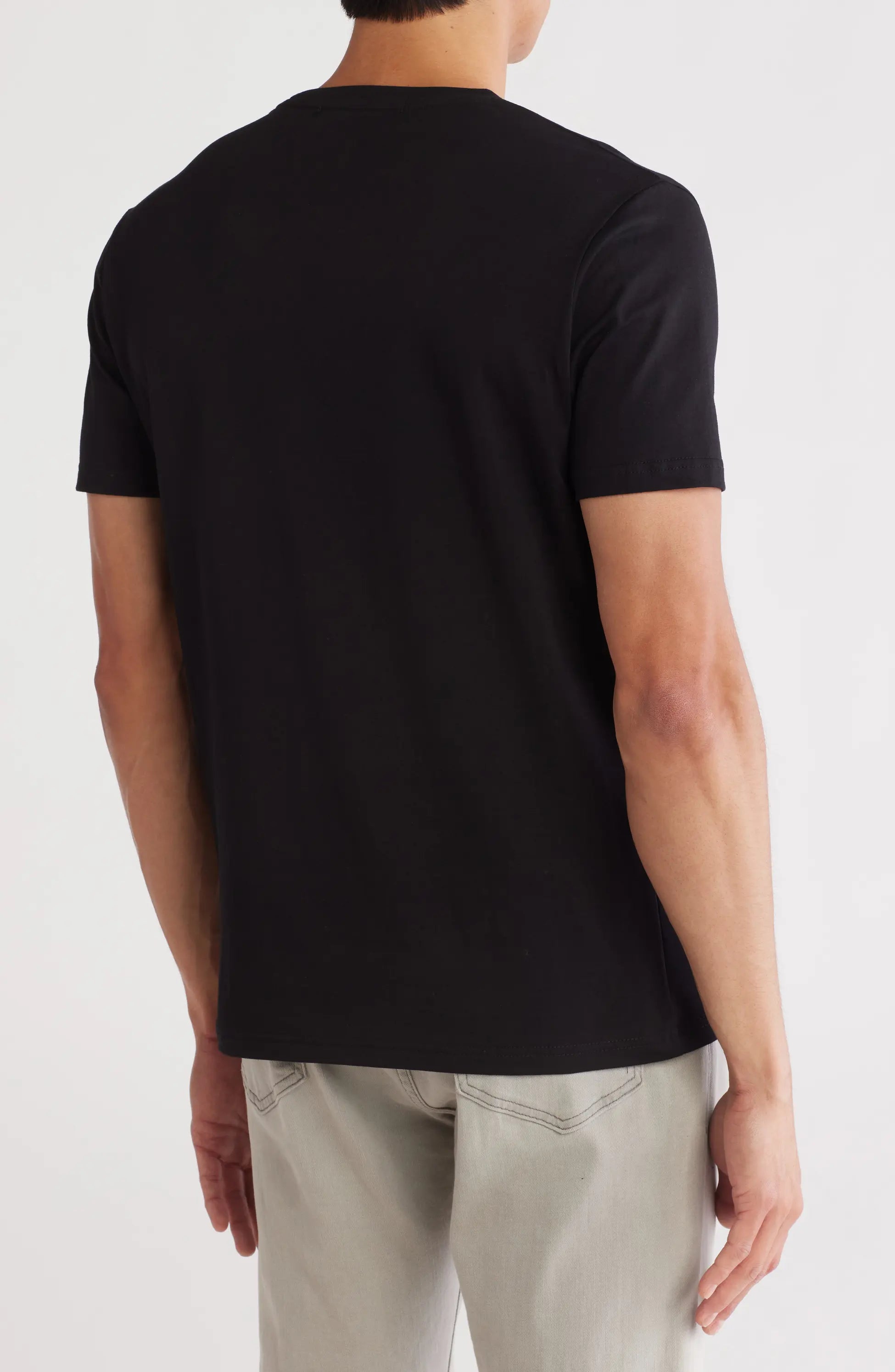 TRT-1029 3D Abstract Stretch Cotton Graphic T-Shirt