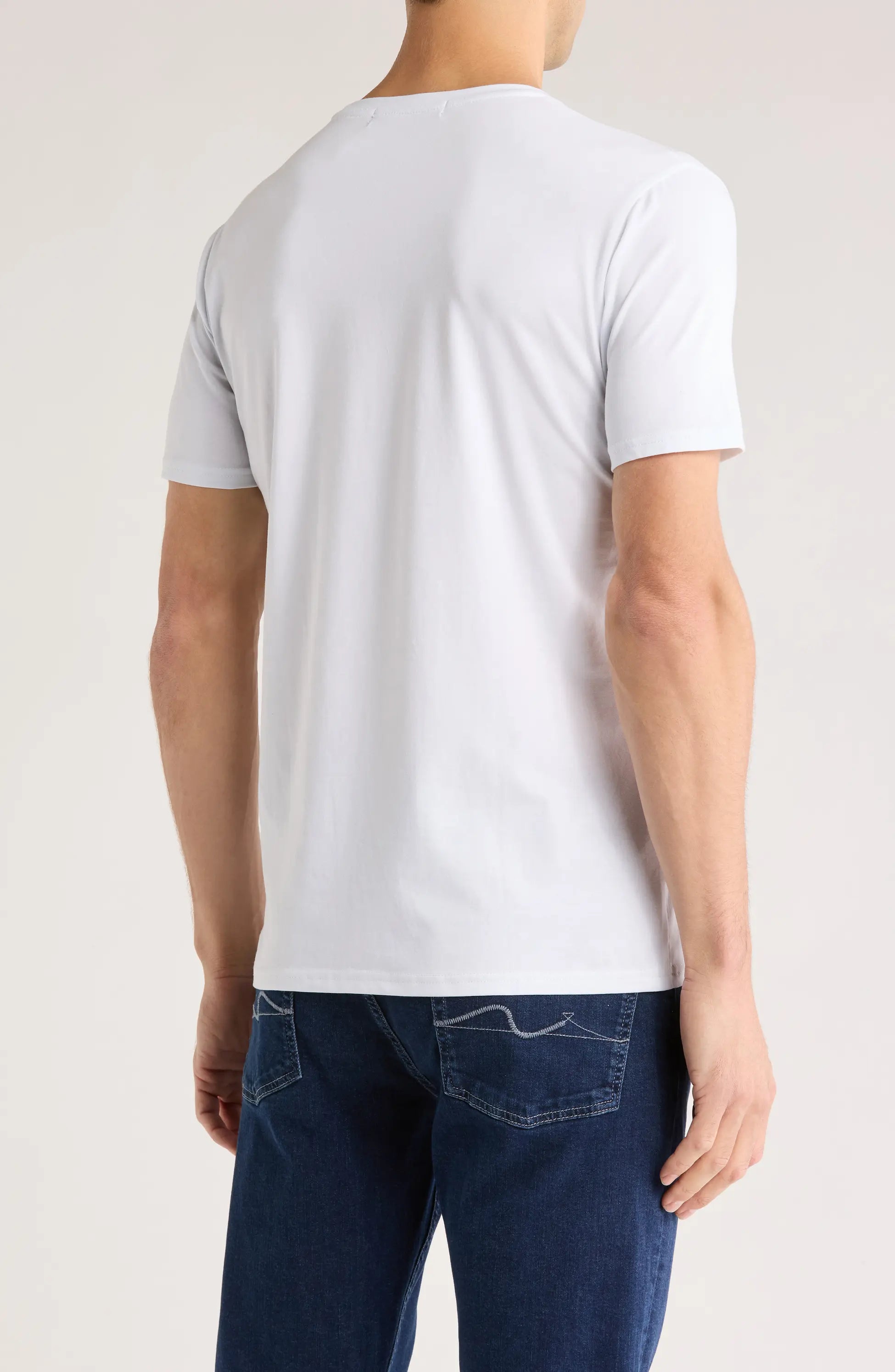TRT-1029 3D Abstract Stretch Cotton Graphic T-Shirt