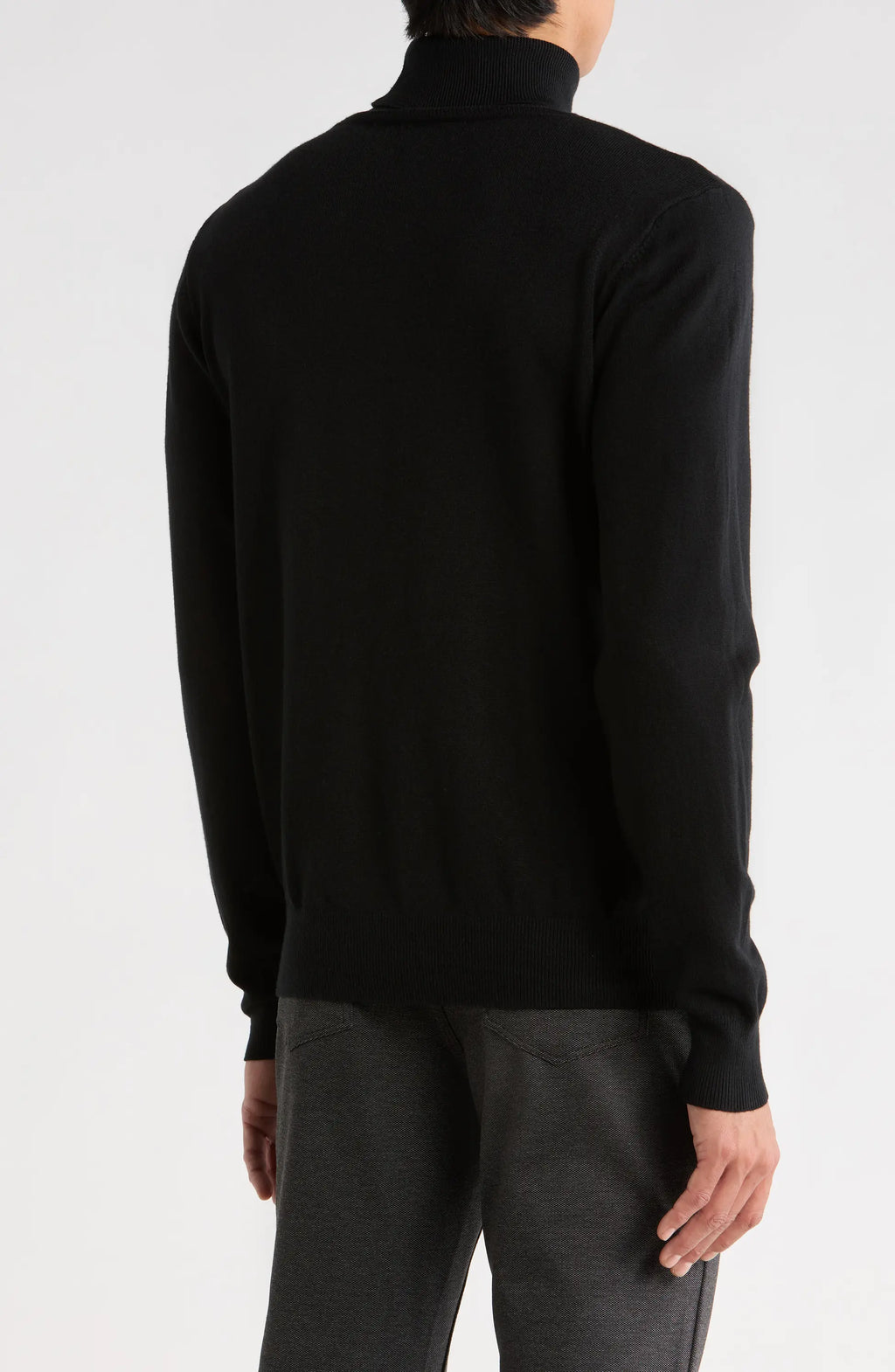 TRCK-11553-SLIM FIT TURTLE NECK SWEATER