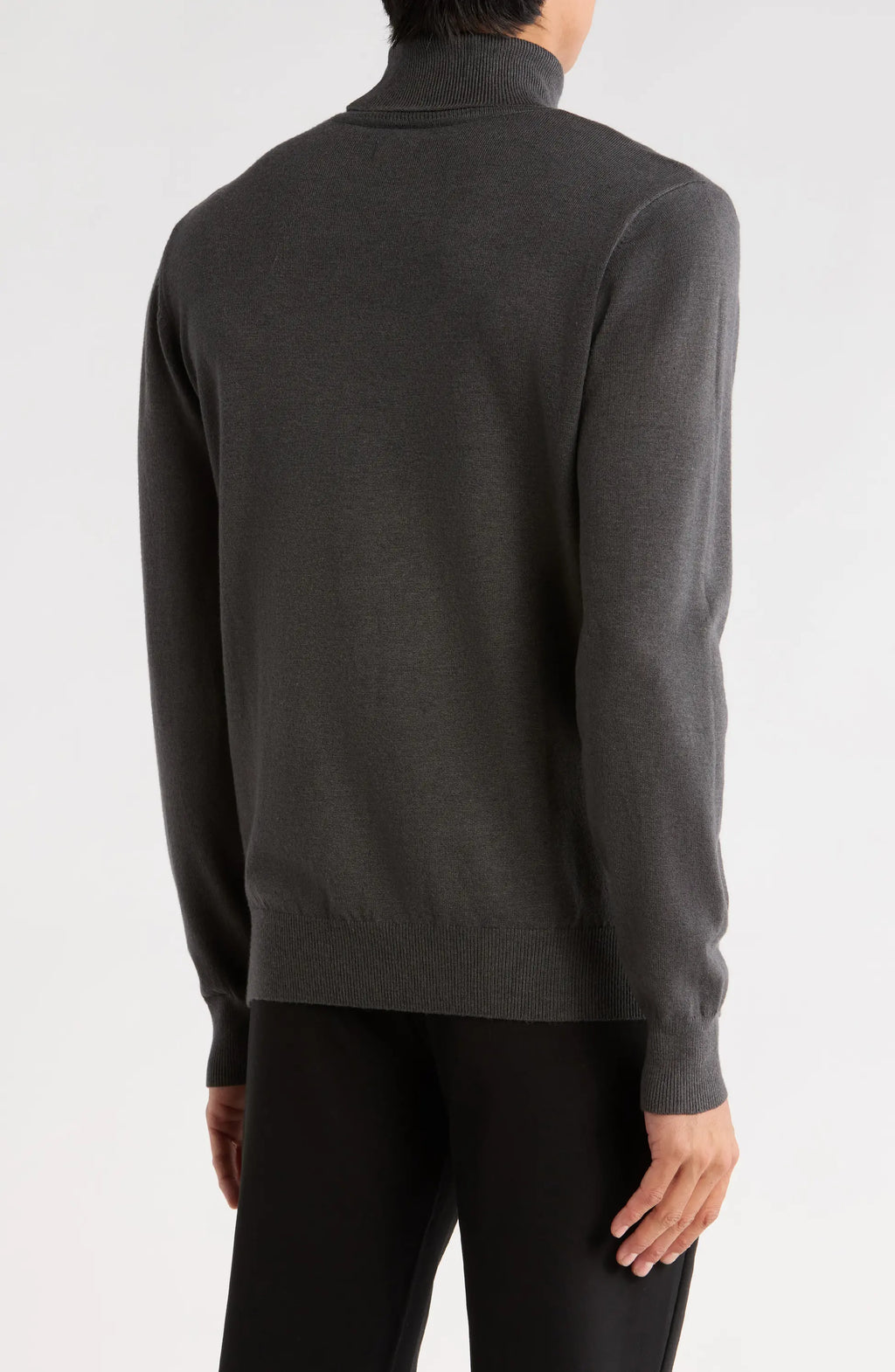 TRCK-11553-SLIM FIT TURTLE NECK SWEATER