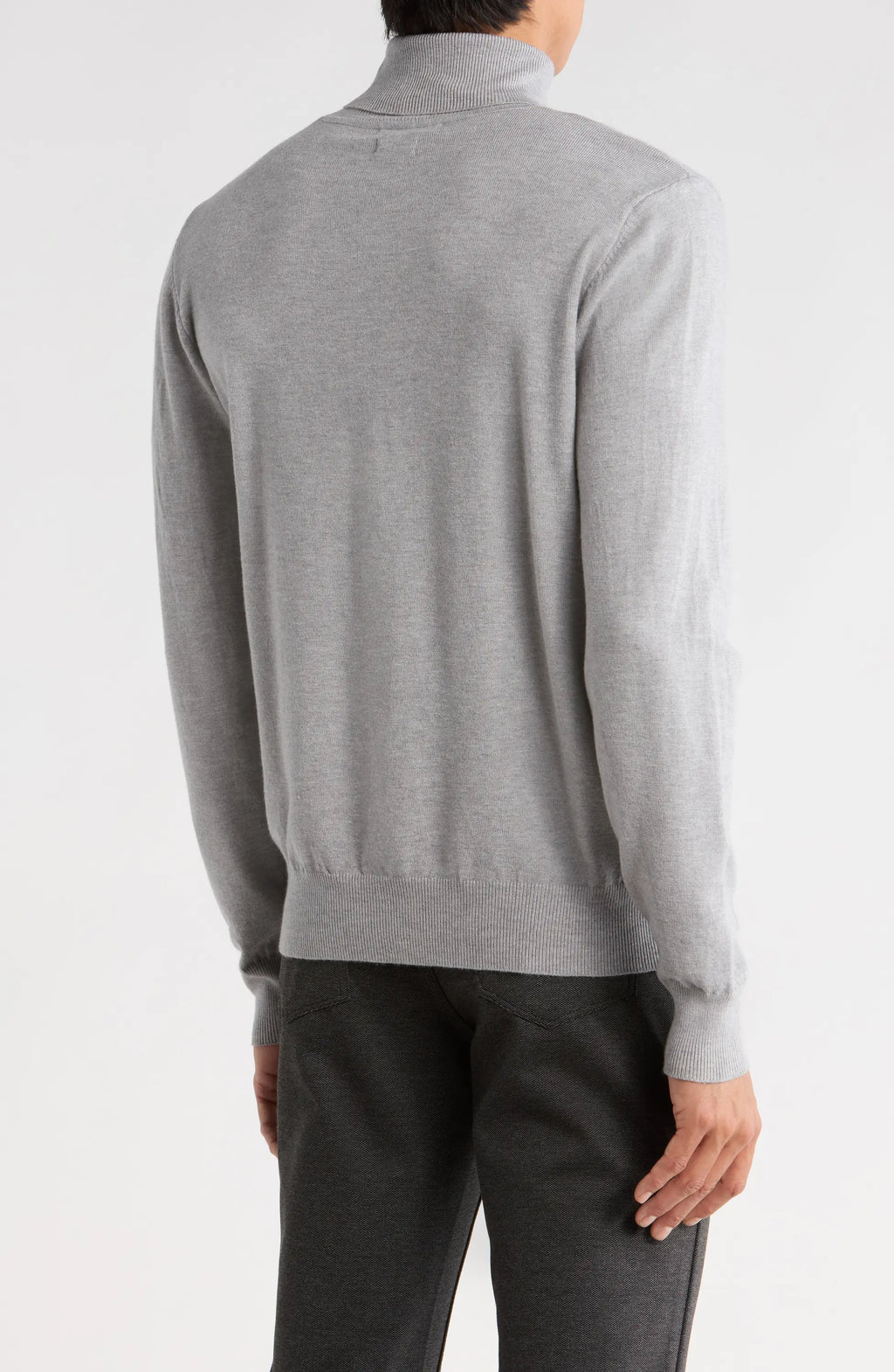 TRCK-11553-SLIM FIT TURTLE NECK SWEATER