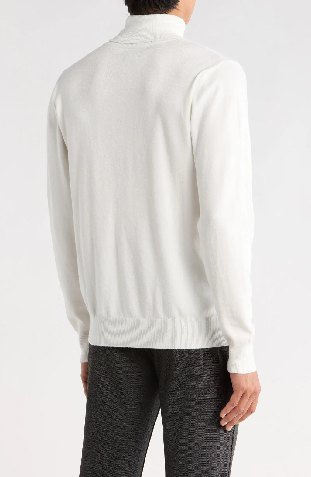 TRCK-11553-SLIM FIT TURTLE NECK SWEATER