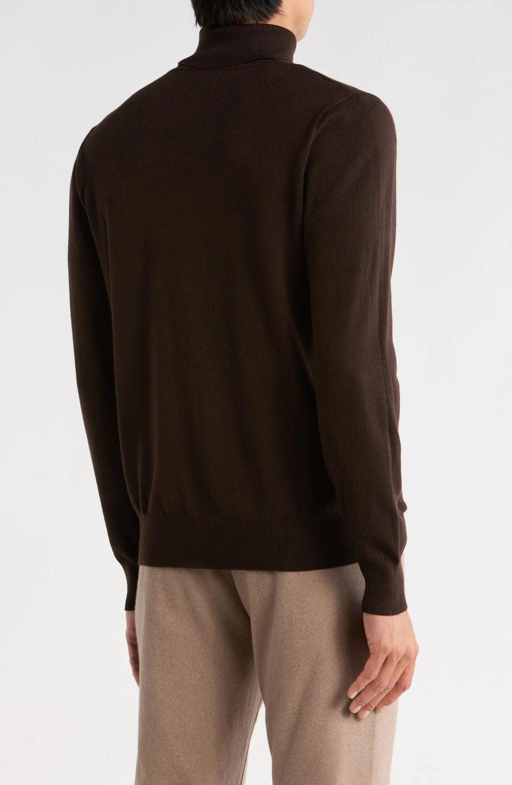 TRCK-11553-SLIM FIT TURTLE NECK SWEATER