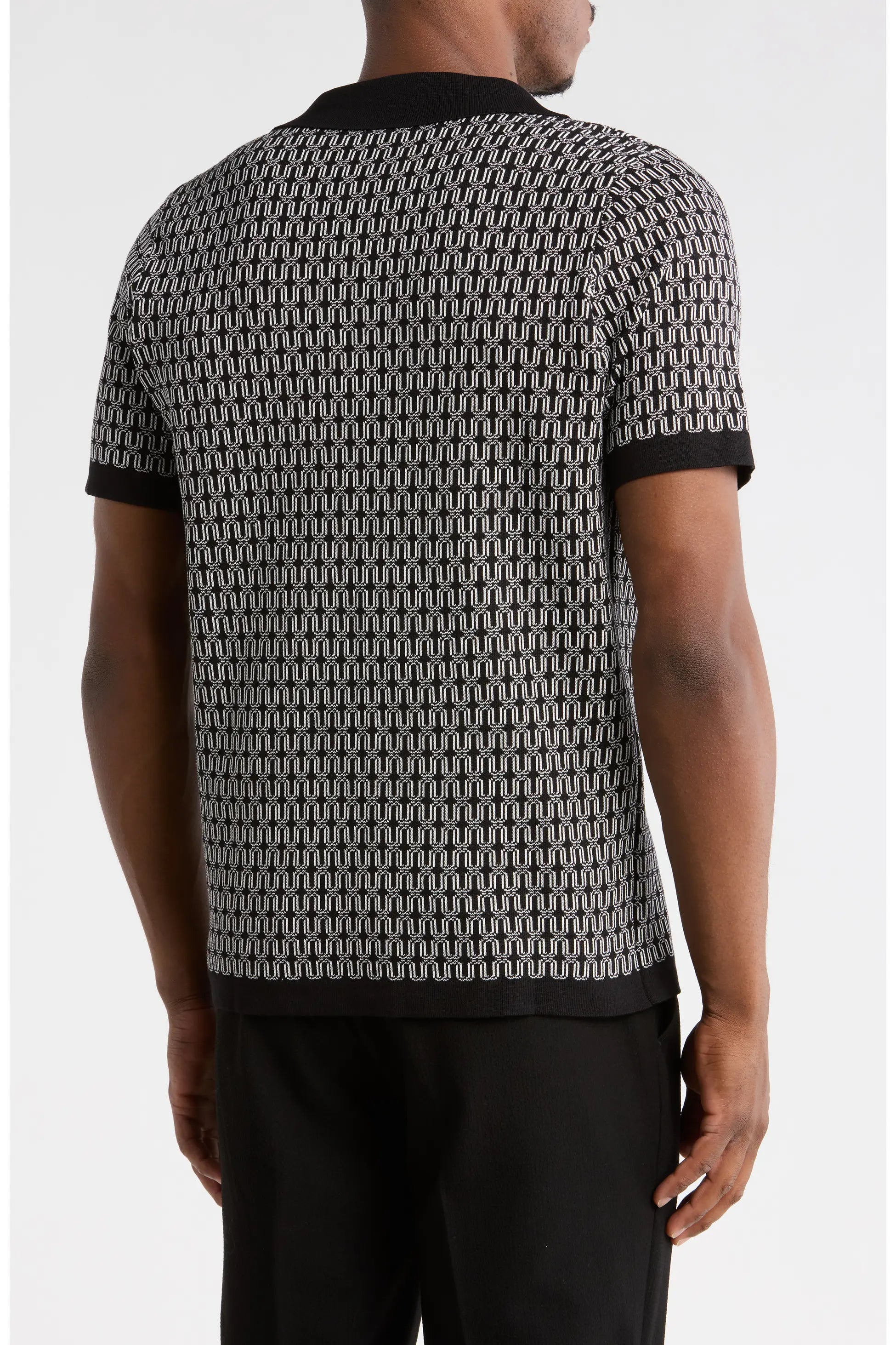 TRCK-11566-Slim Fit Polo Sweater