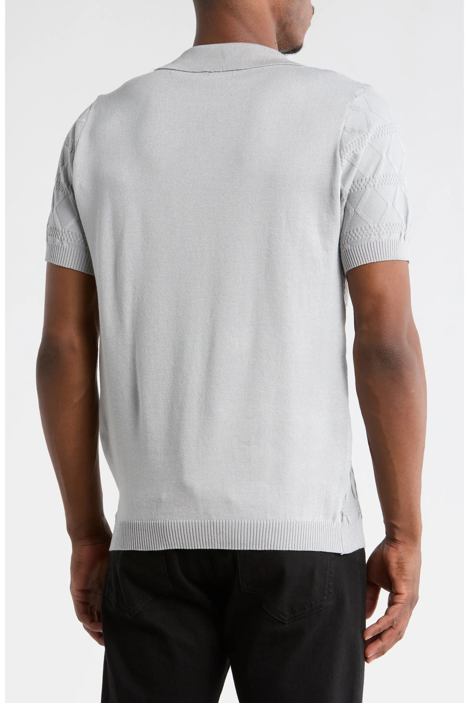 TRCK-11567-Slim Fit Polo Sweater