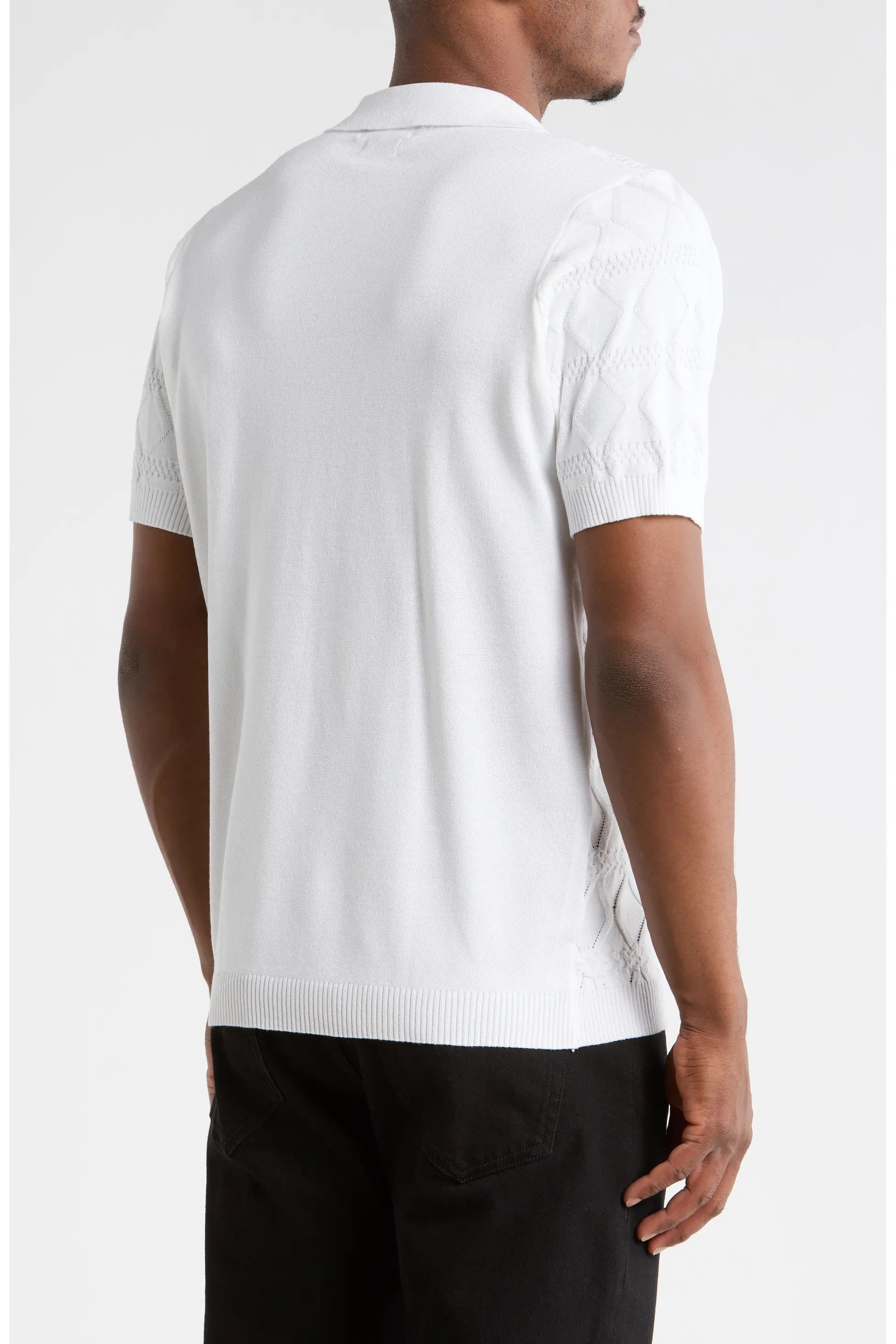 TRCK-11567-Slim Fit Polo Sweater