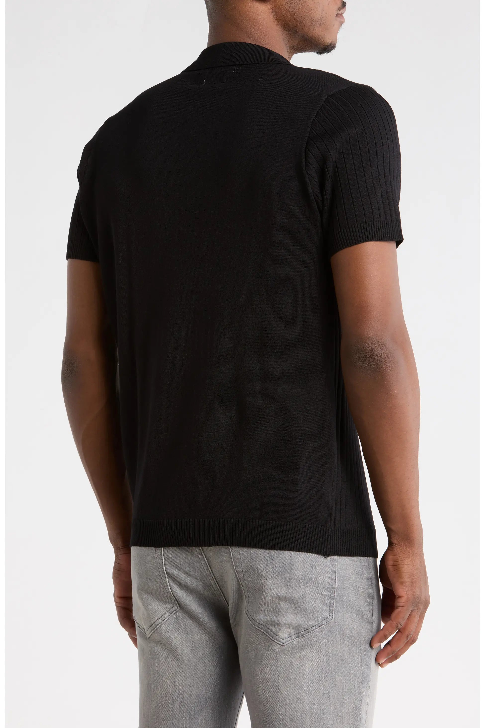 TRCK-11569-Slim Fit Polo Sweater