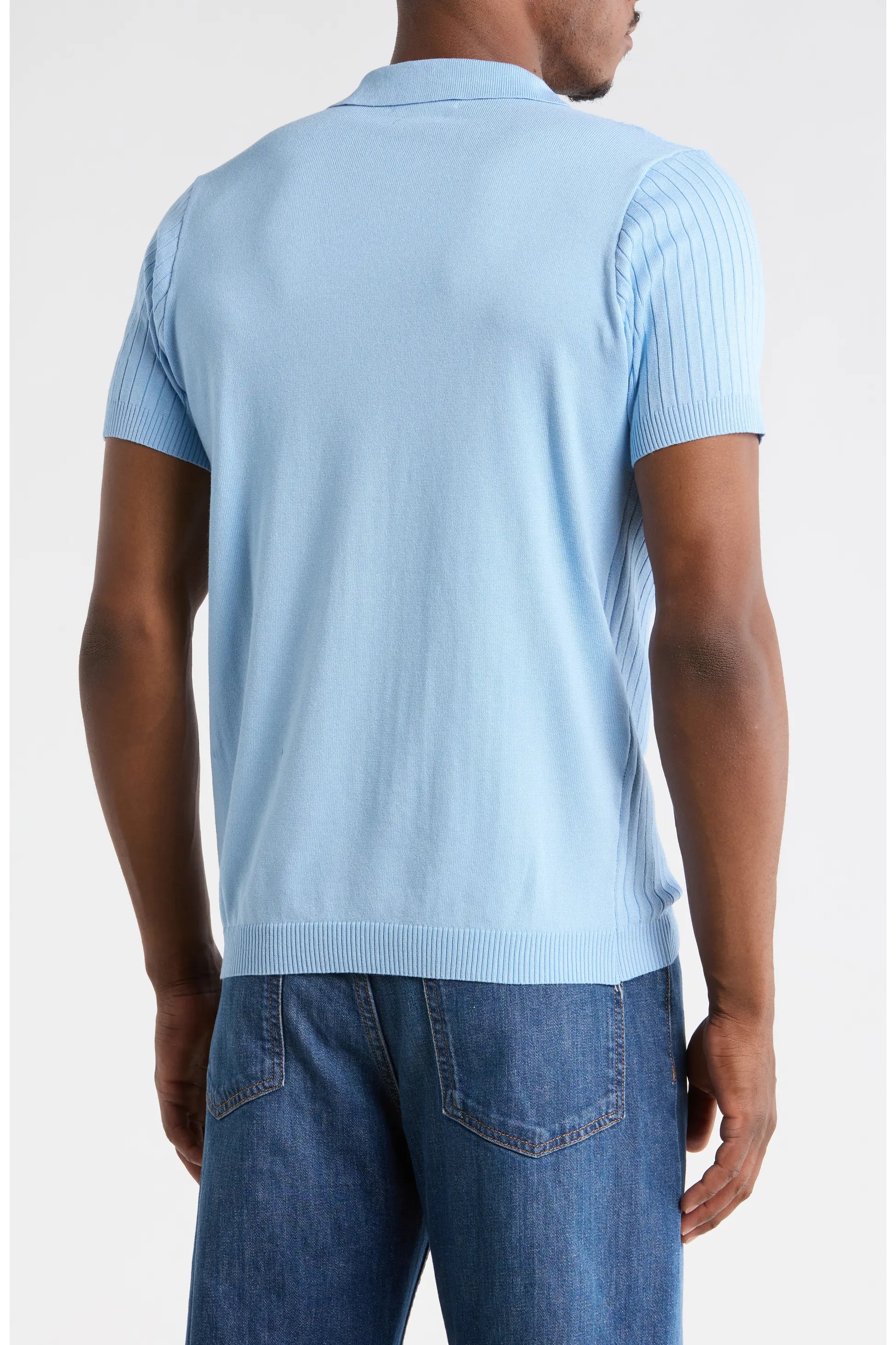 TRCK-11569-Slim Fit Polo Sweater