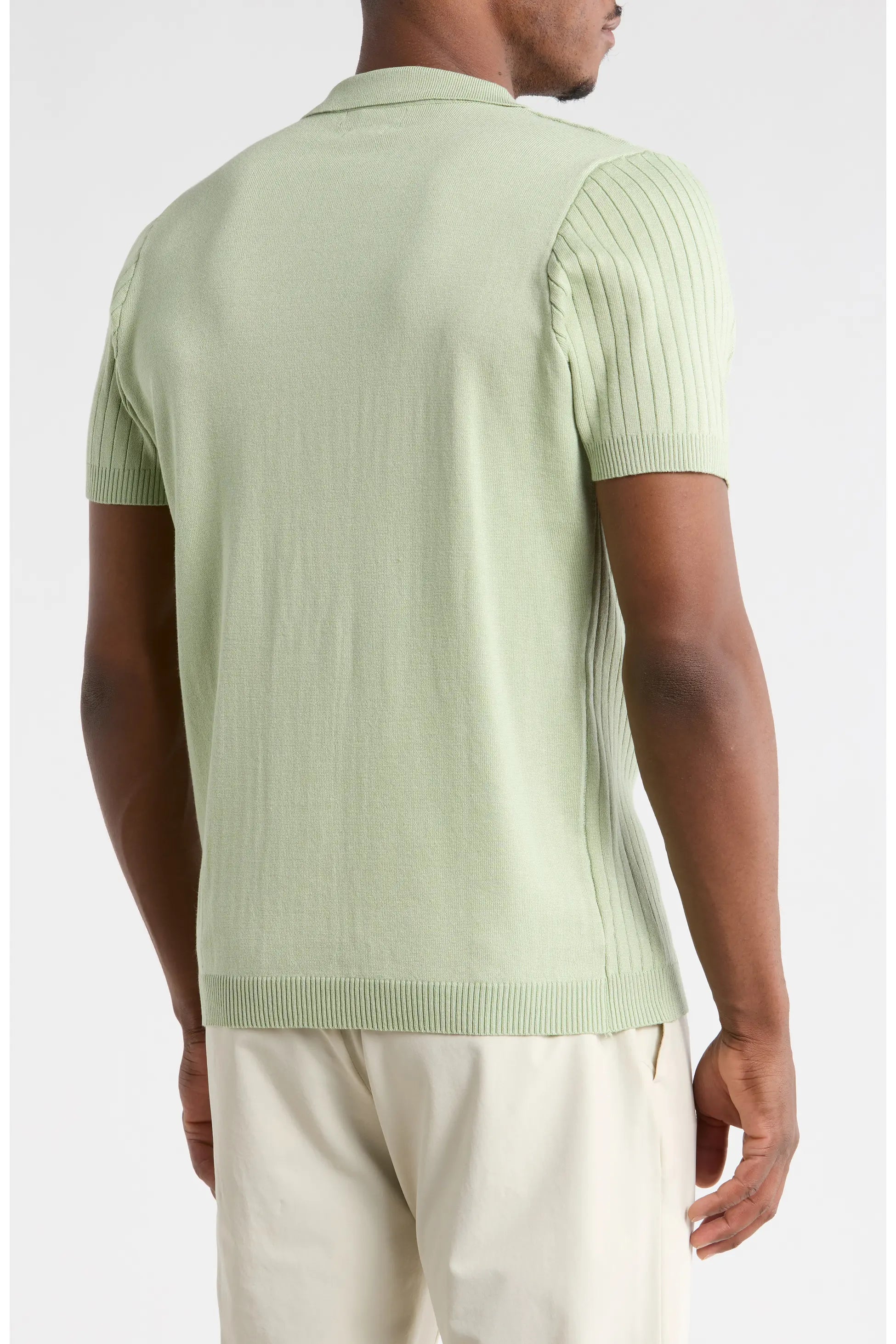 TRCK-11569-Slim Fit Polo Sweater