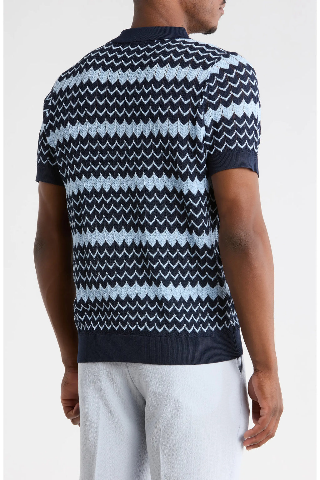 TRCK-11570-Slim Fit Polo Sweater