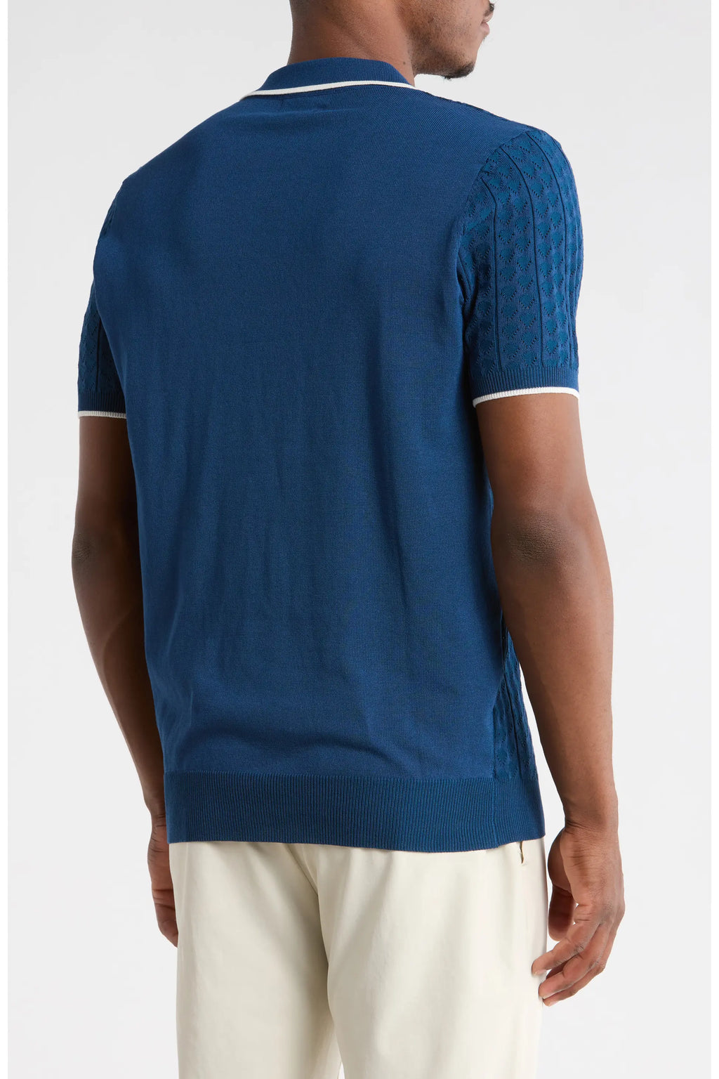 TRCK-11571-Slim Fit Polo Sweater
