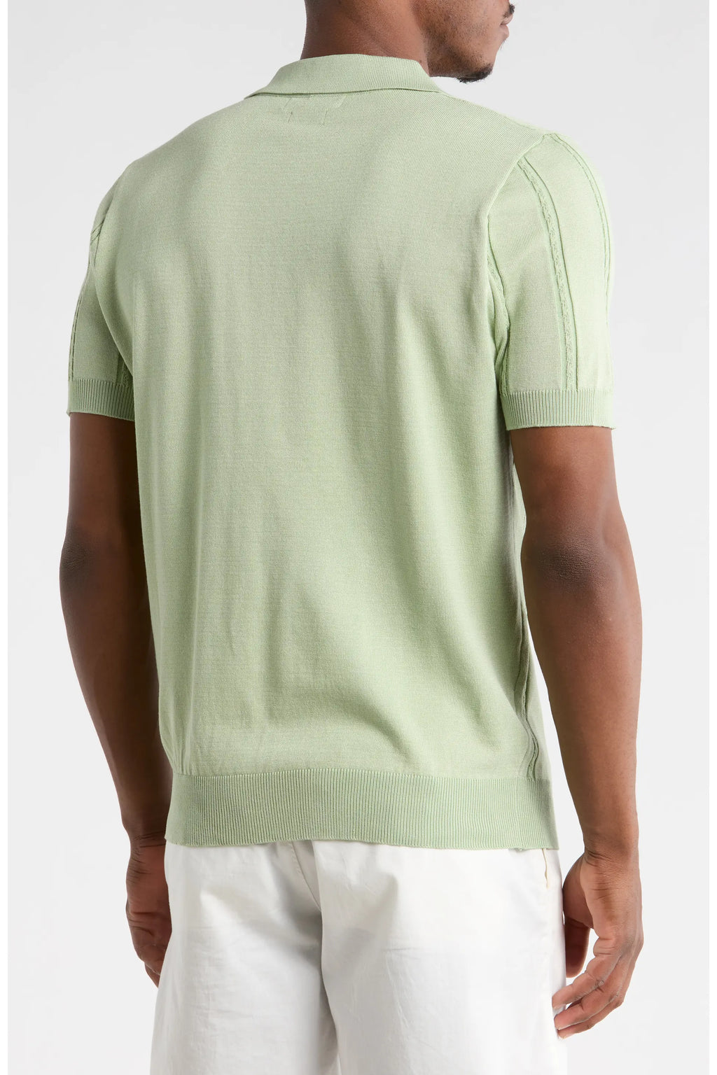 TRCK-11572-Johnny collar Polo Sweater