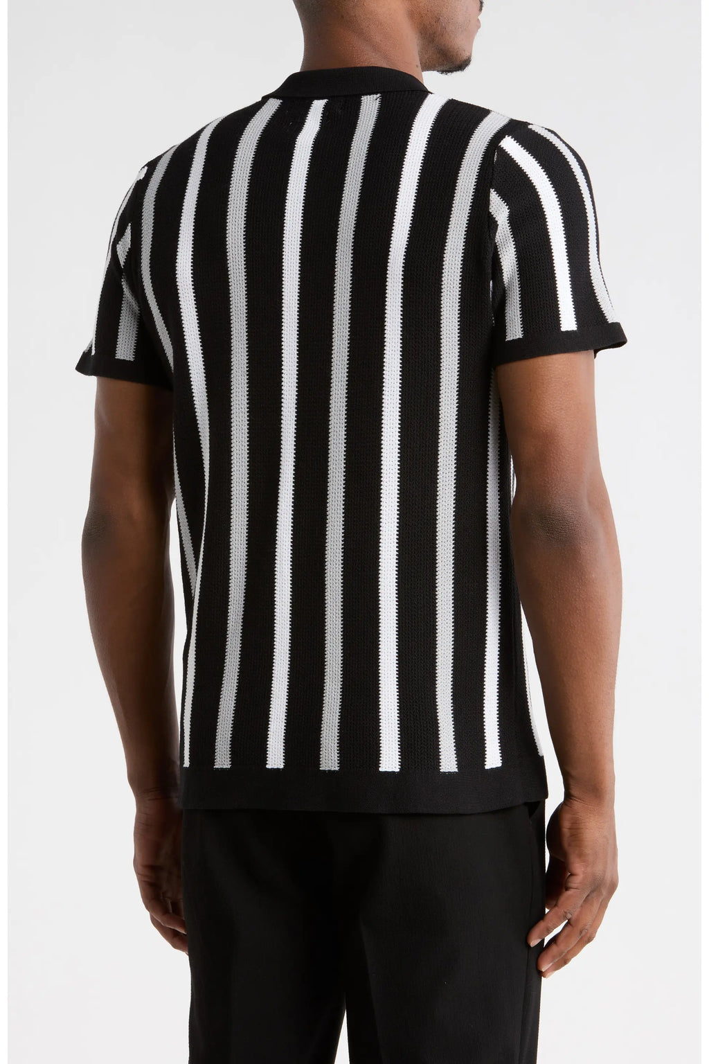 TRCK-11573-Slim Fit Polo Sweater