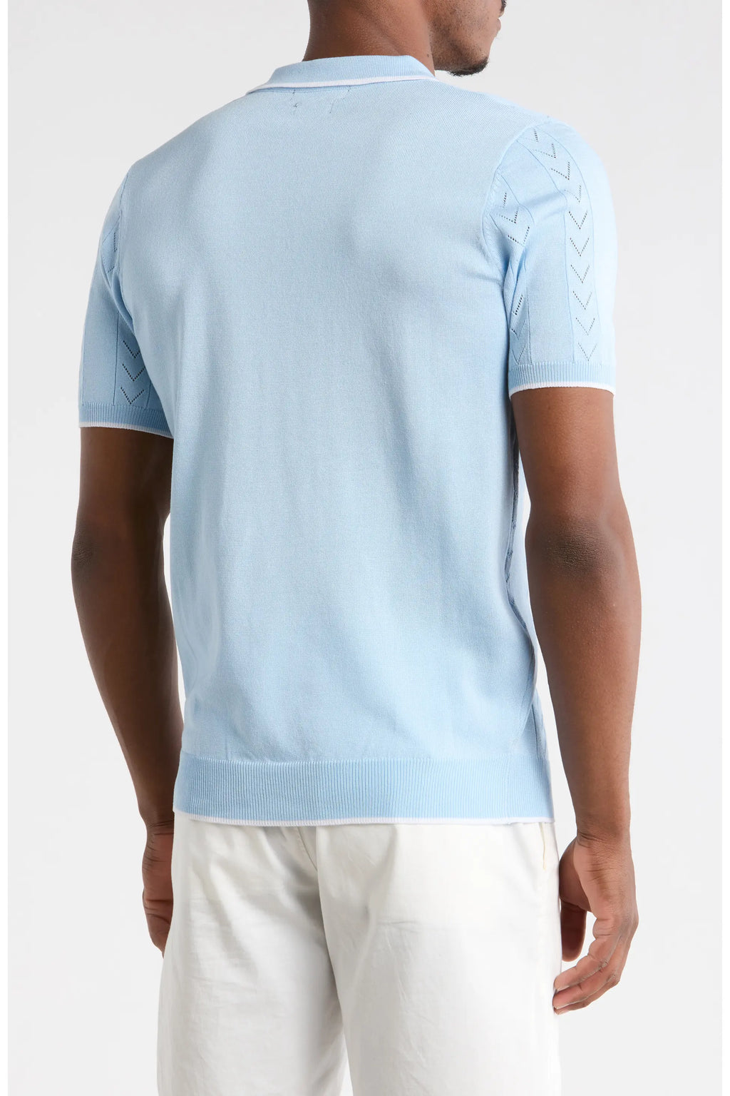 TRCK-11576-Slim Fit Polo Sweater