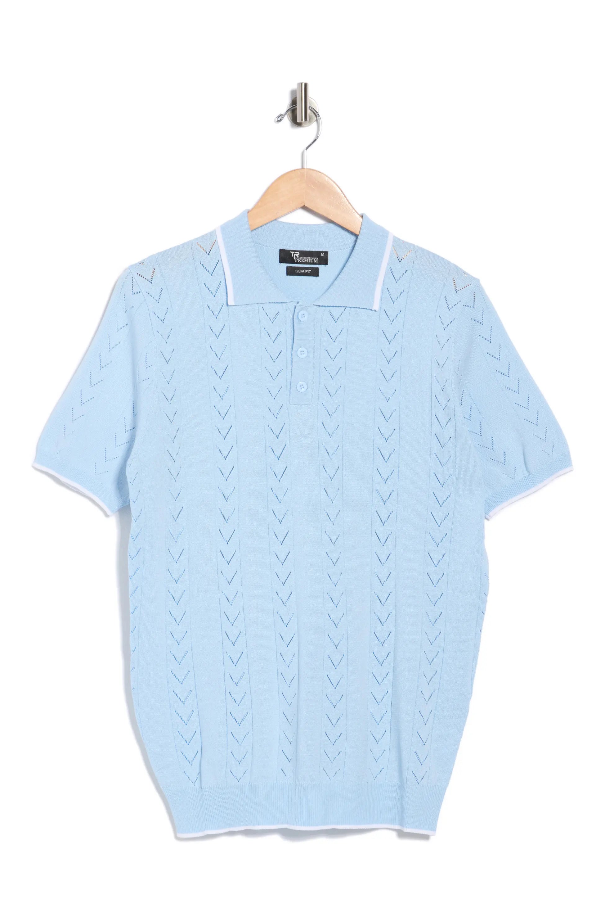 TRCK-11576-Slim Fit Polo Sweater