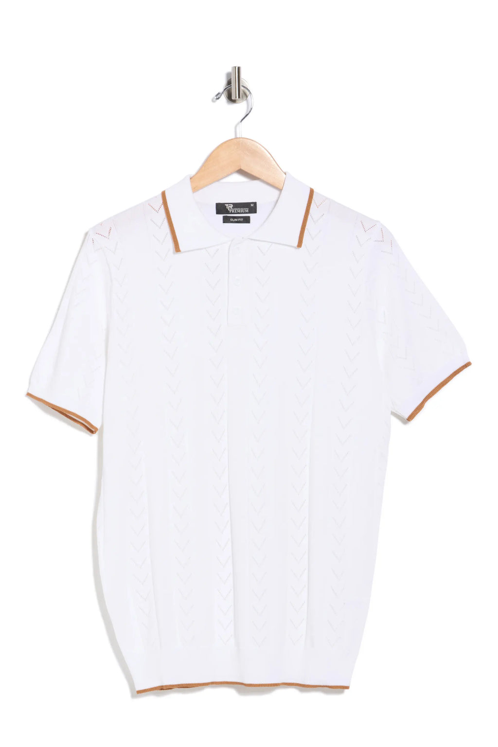 TRCK-11576-Slim Fit Polo Sweater