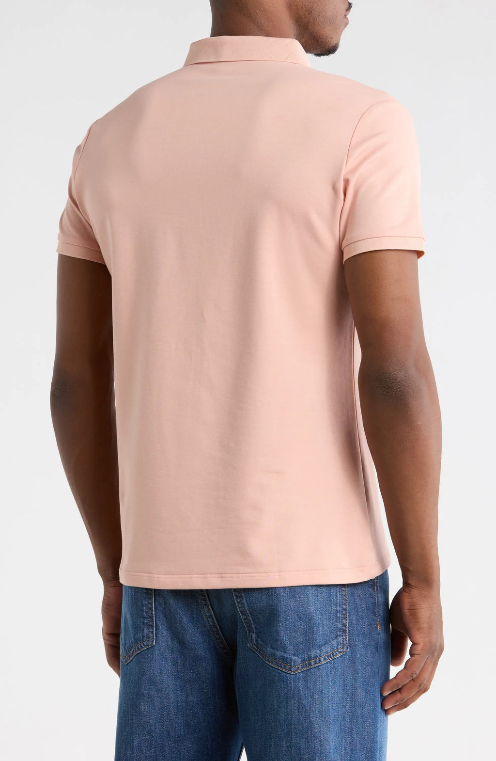 TRCV-148-Slim Fit Stretch Cotton Knit Polo – TRPremium