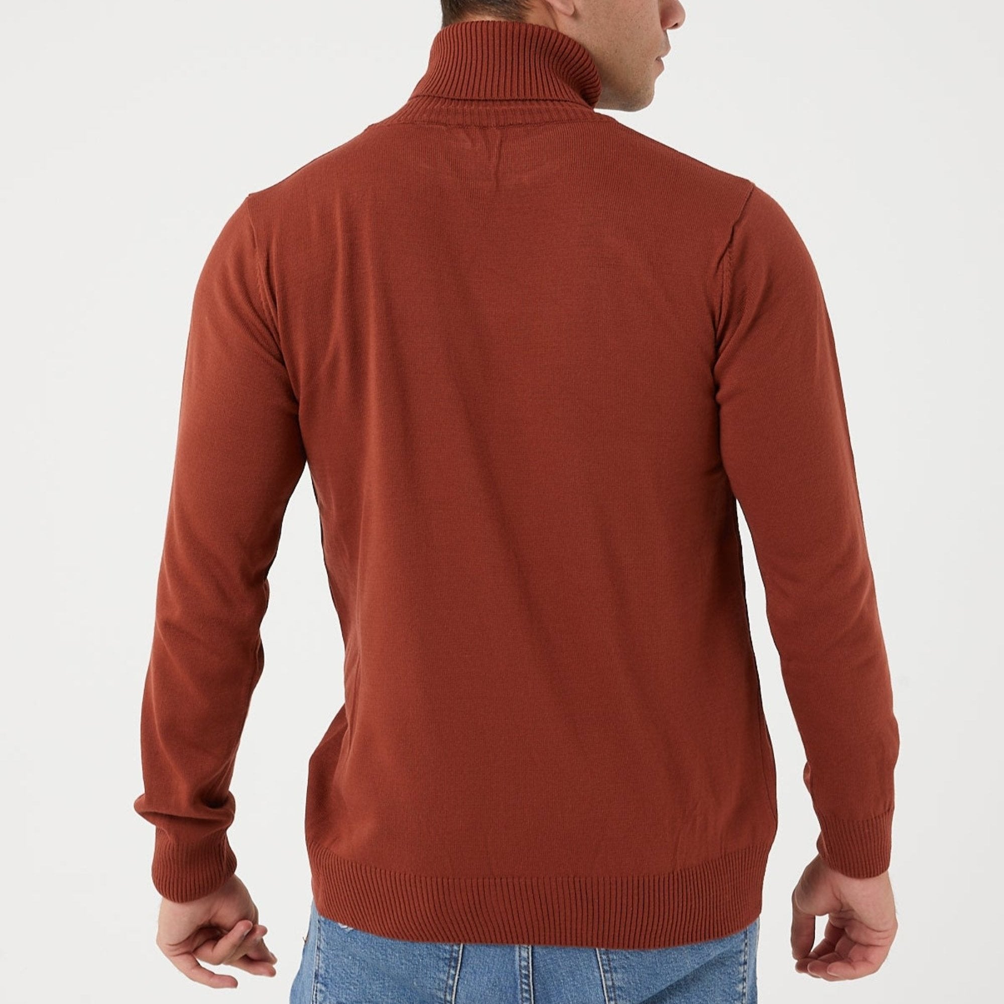 TR Premium Slim Fit Wool Turtle Neck Sweater for men - TR-11477