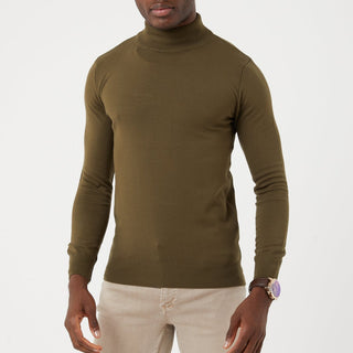 TR Premium Slim Fit Wool Turtle Neck Sweater for men - TR-11477