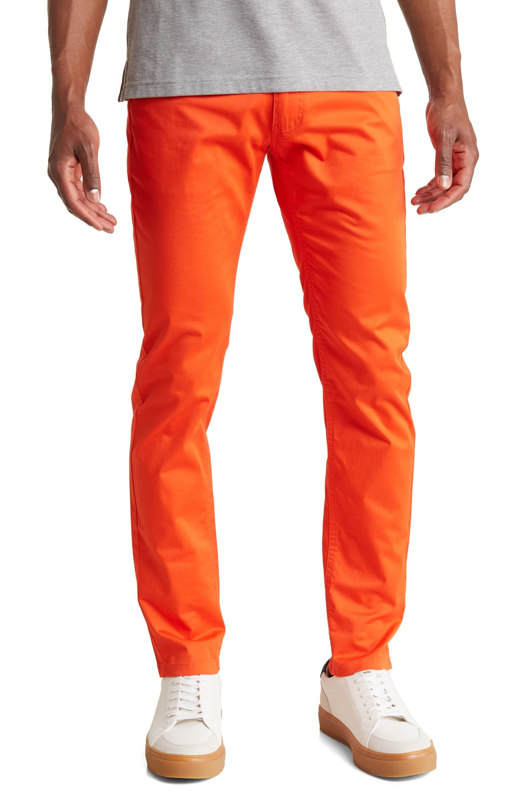 TRD-208 Slim Fit Cotton Stretch Chino Pants