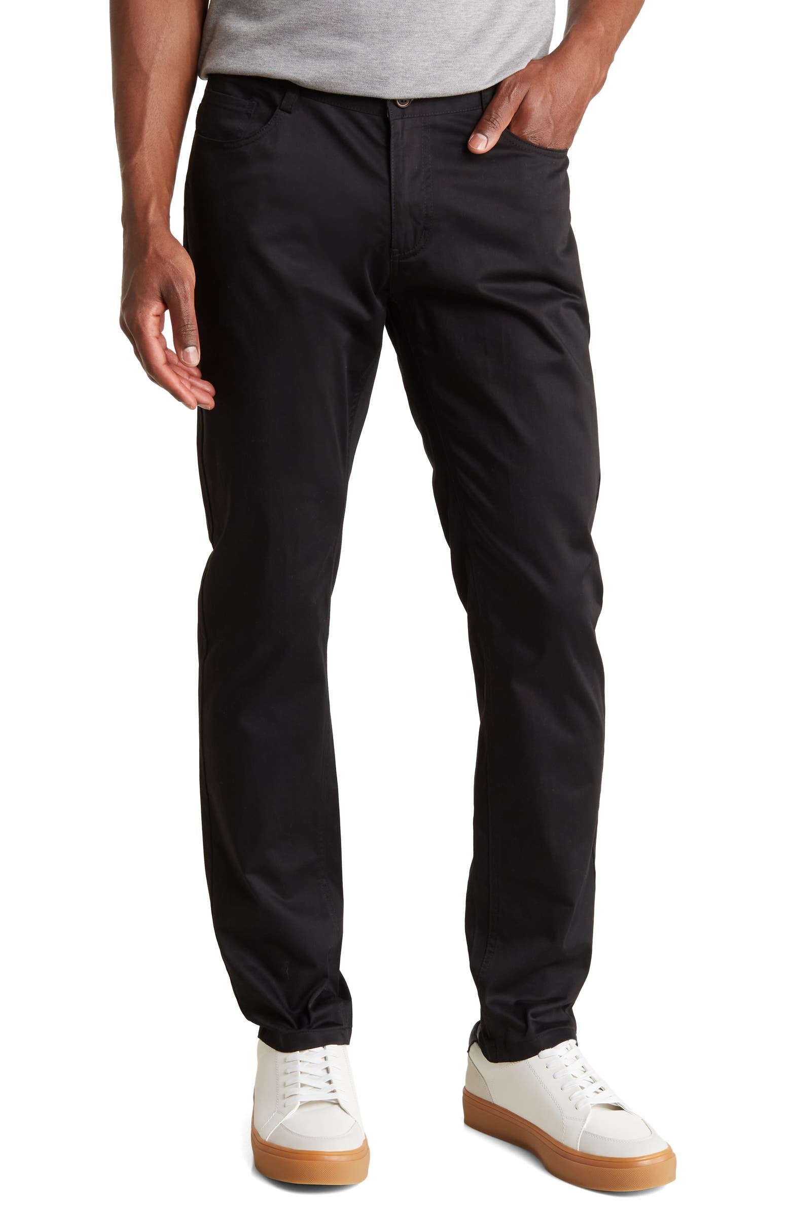 TRD-208 Slim Fit Cotton Stretch Chino Pants