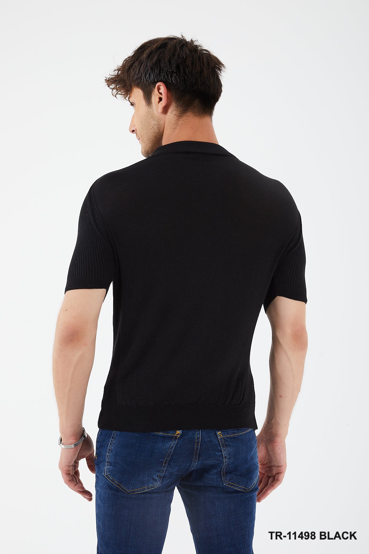 TR Premium SHORT SLEEVE KNIT SWEATERTR for Men -11498-S