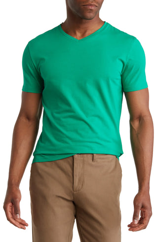 V-Neck Men's Solid T-Shirt