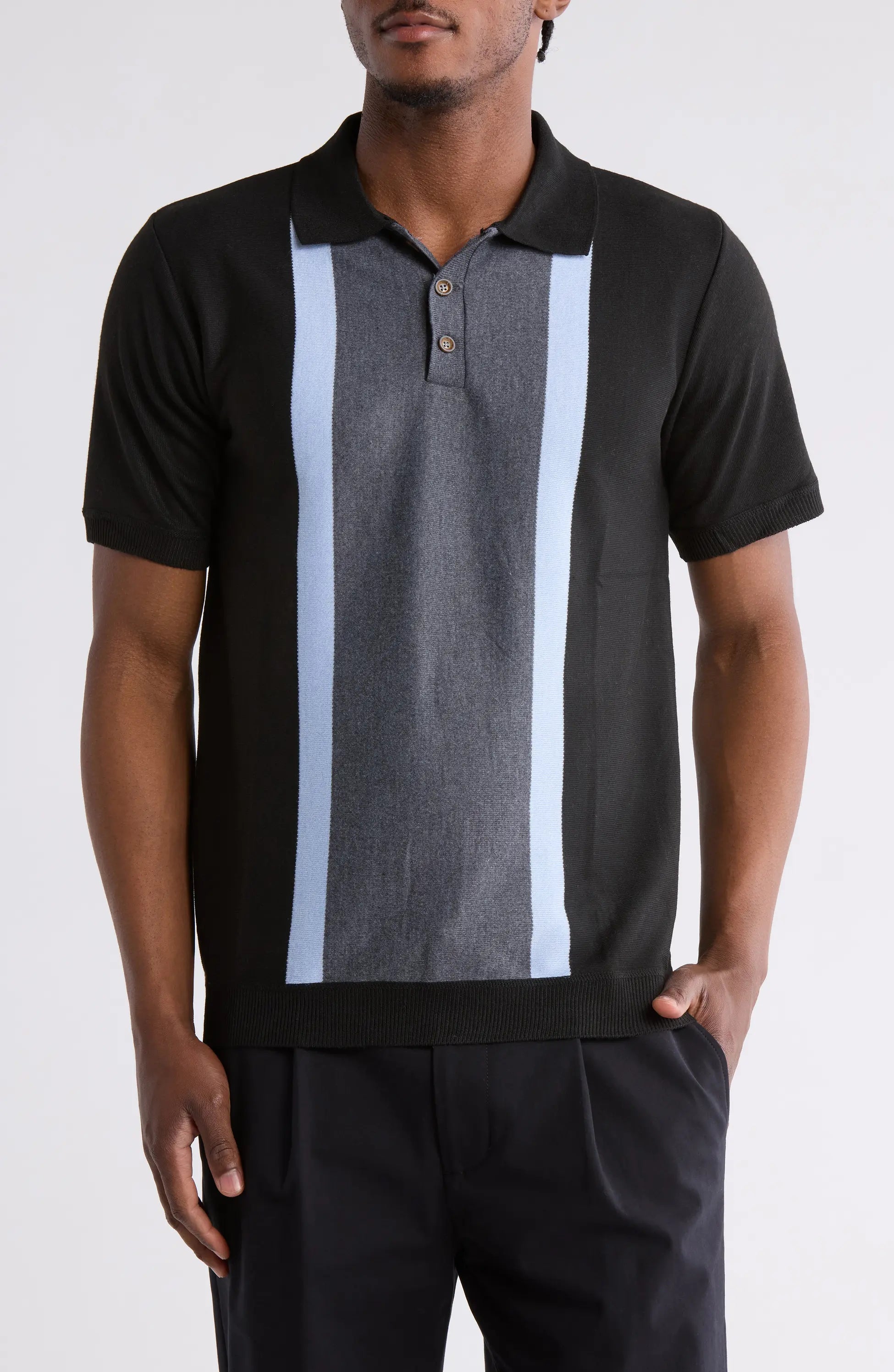 TRNS-511-S Slim Fit Polo Sweater