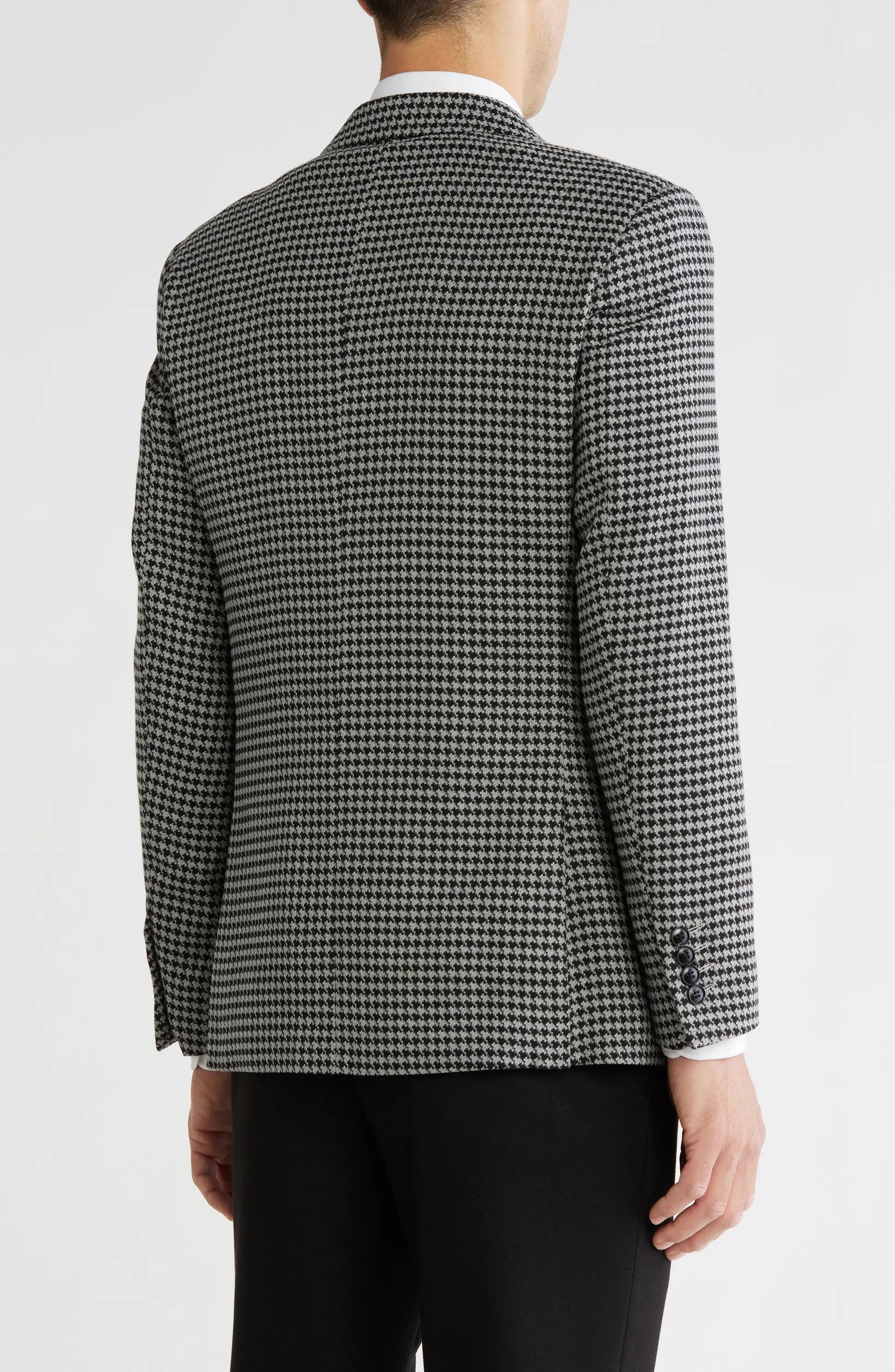 TRB-915 Slim Fit Houndstooth Sport Coat