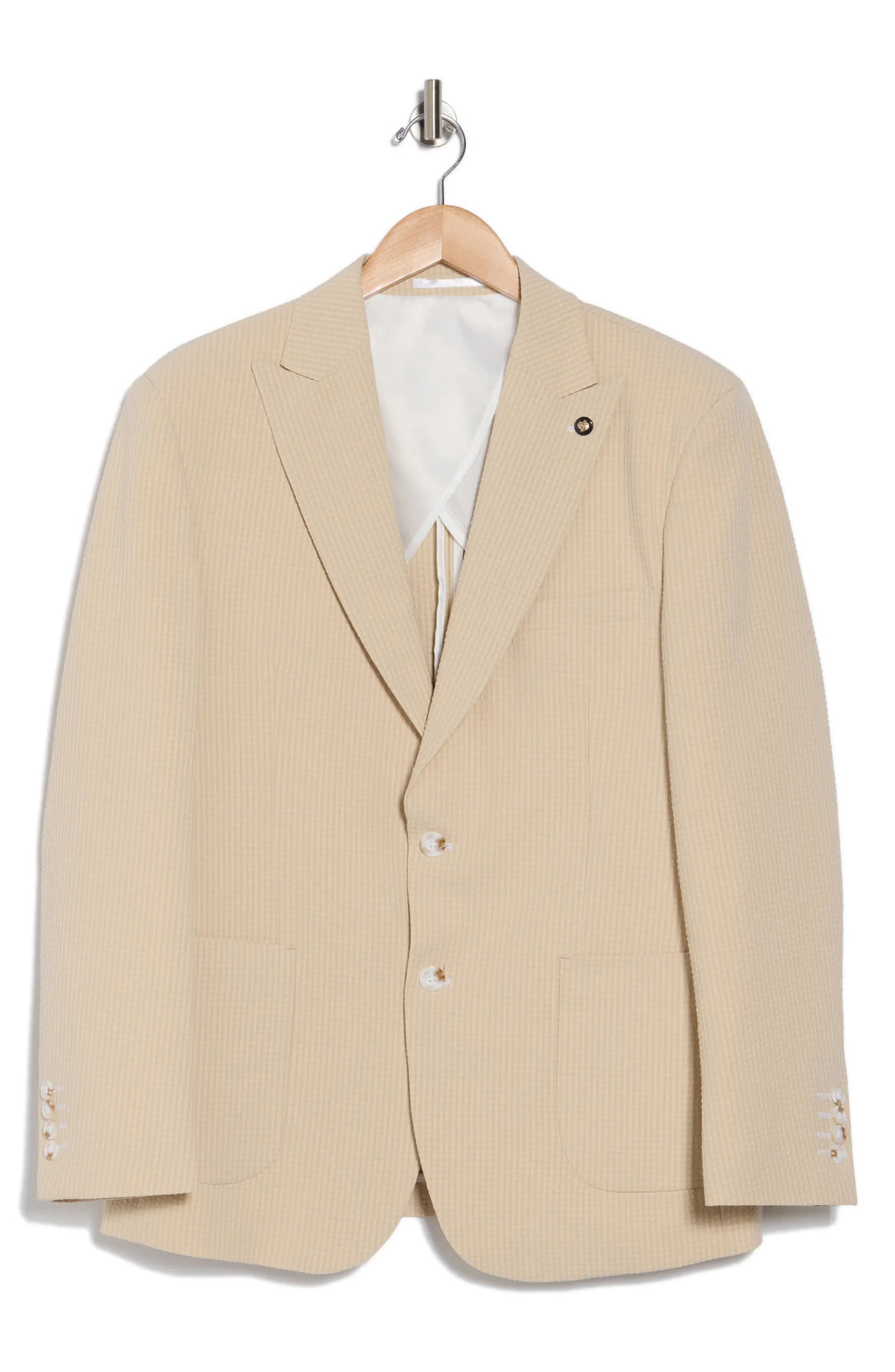 TRB-905 Slim Fit Seersucker Blazer