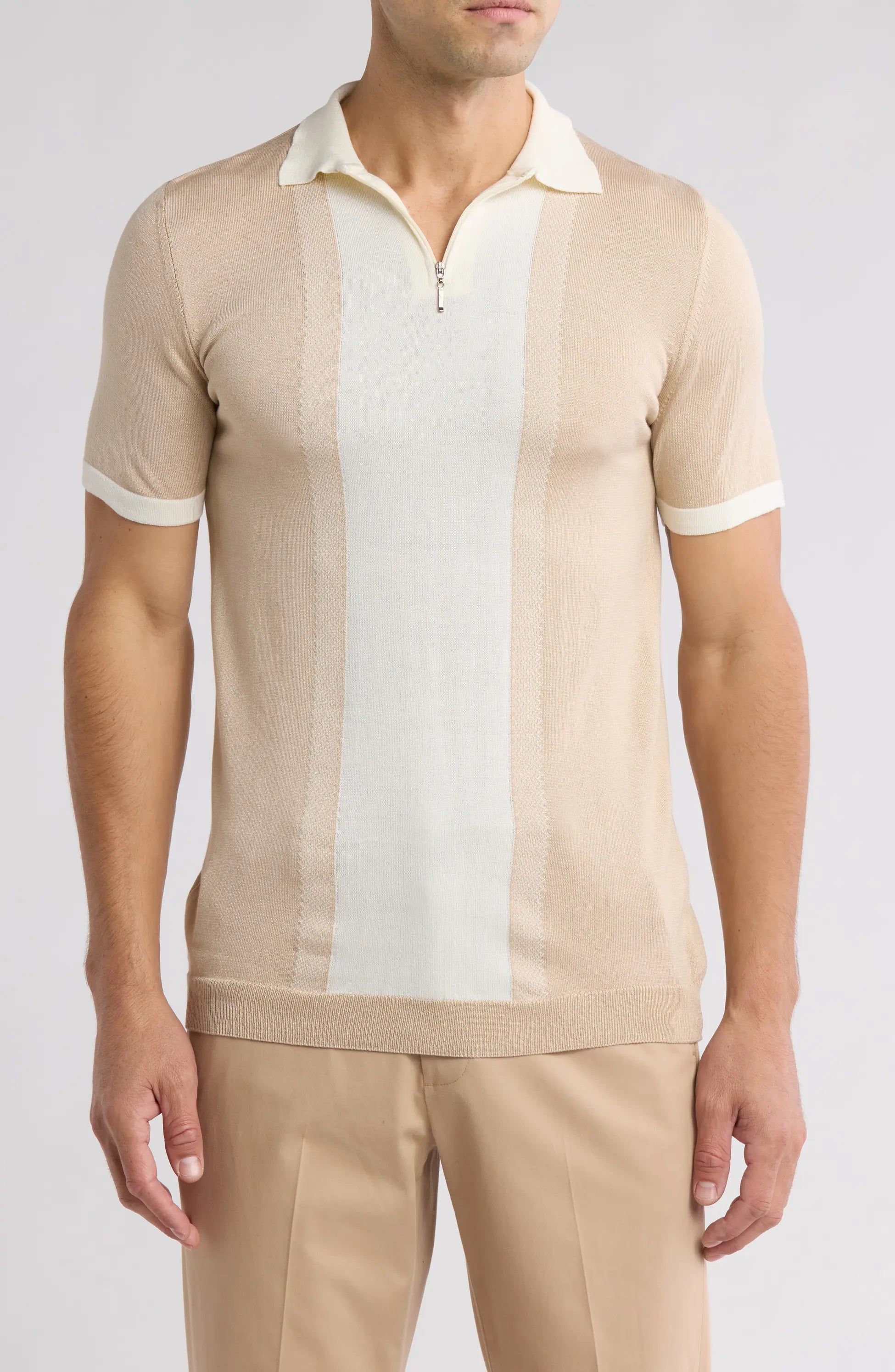Short-Sleeve knit shirt TR-11515