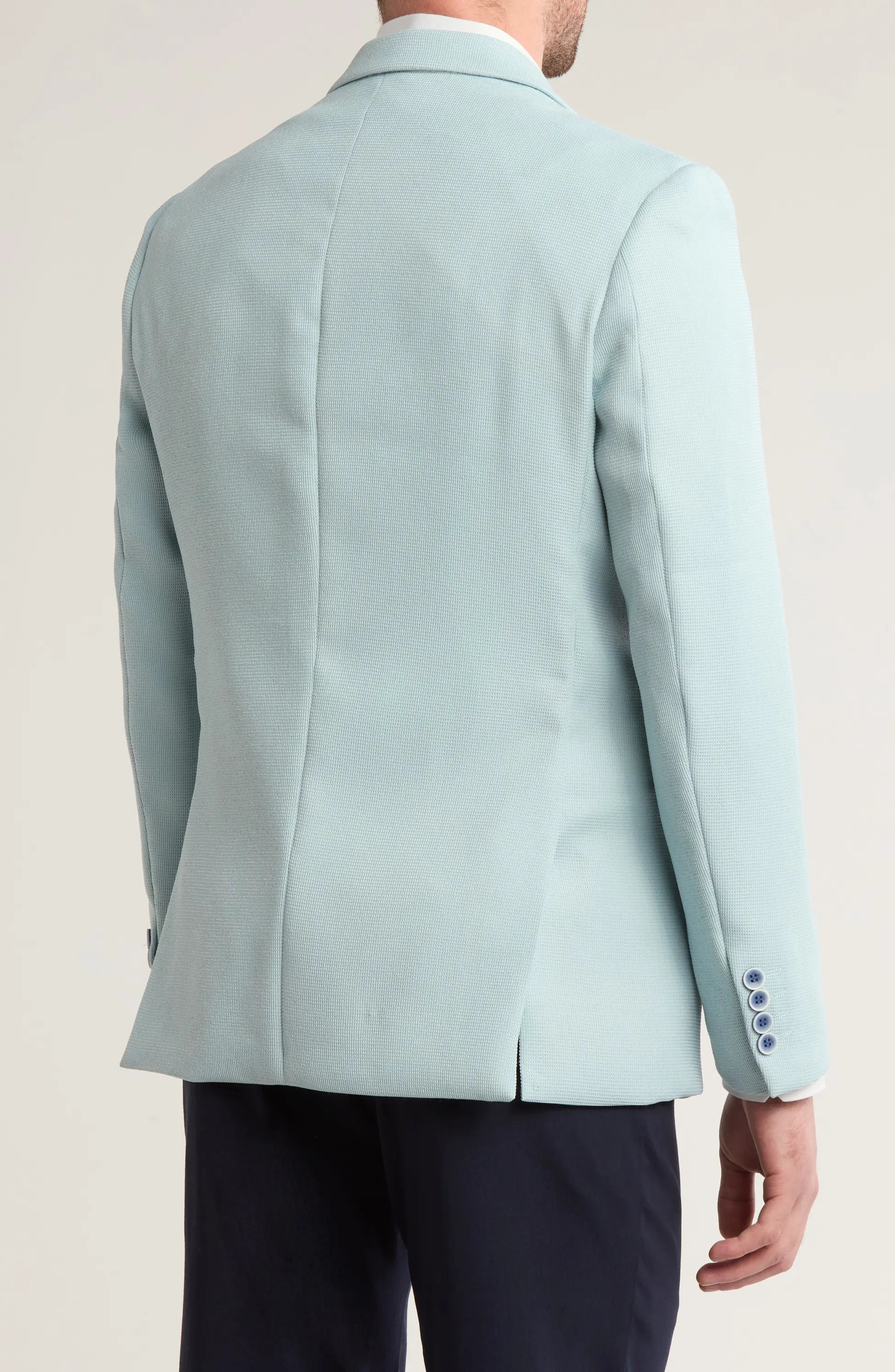 TRB-902 Notched lapels Two-Button Blazer