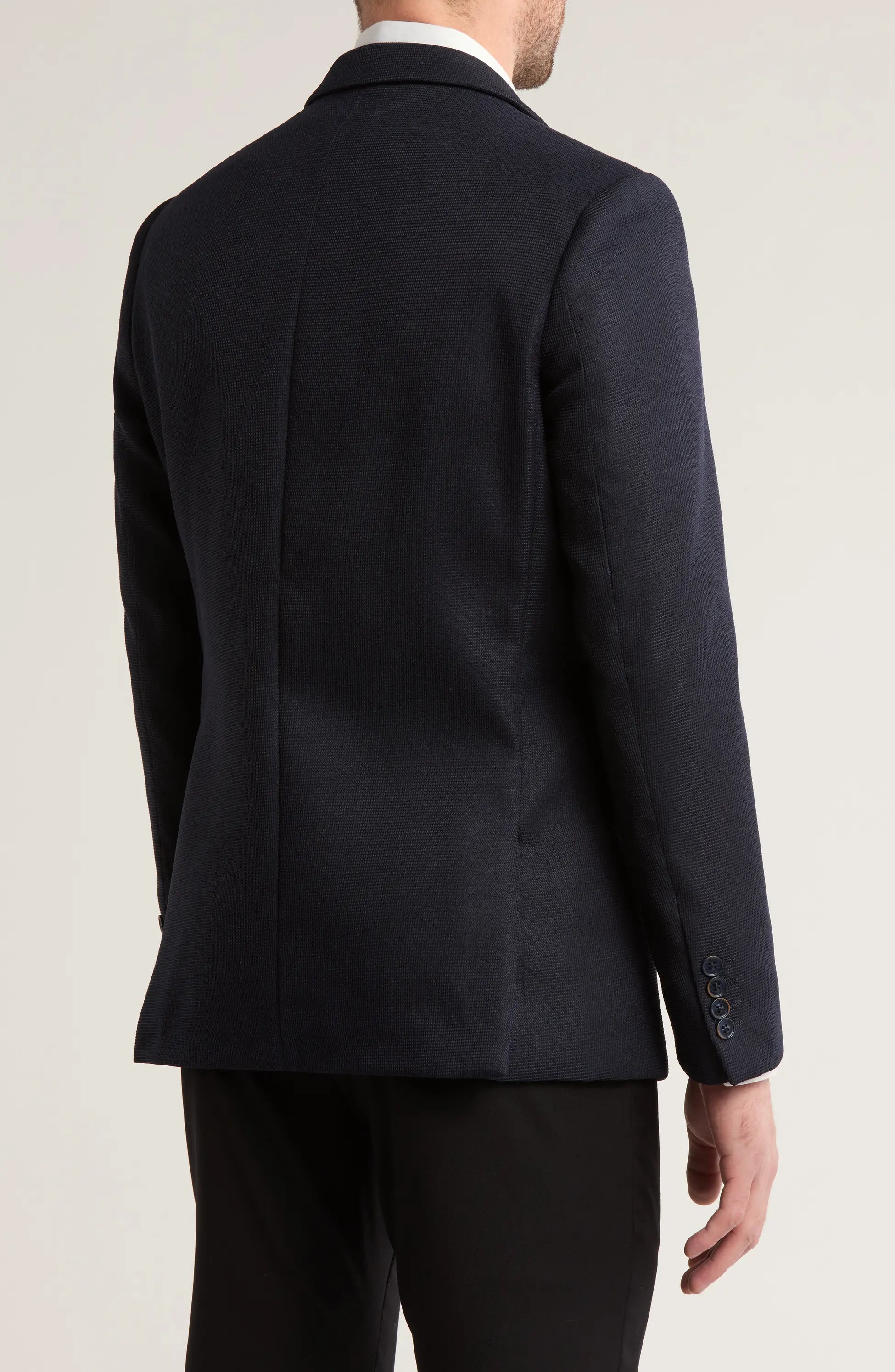 TRB-902 Notched lapels Two-Button Blazer