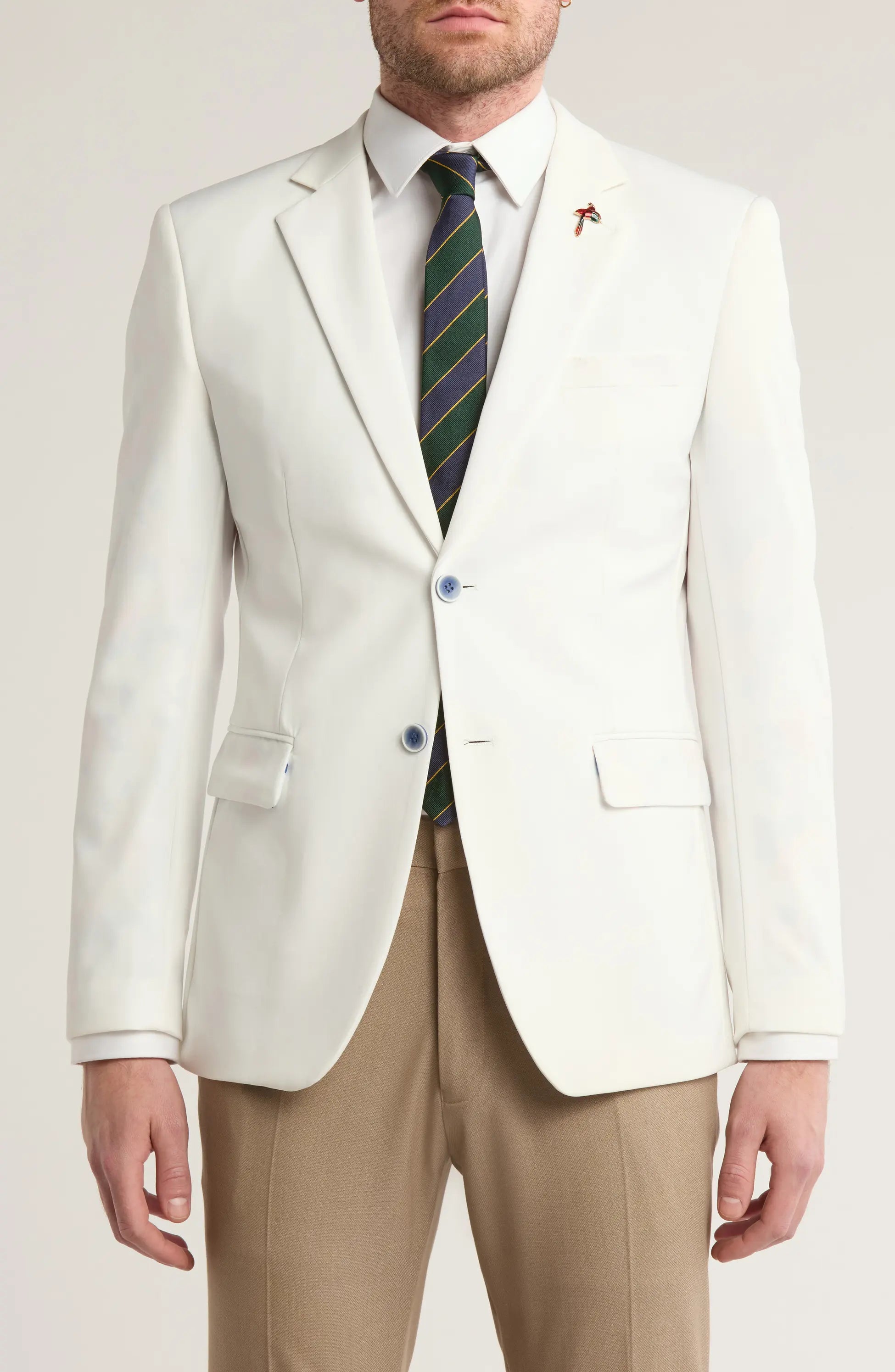 TRB-903 Two-Button Stretch Blazer