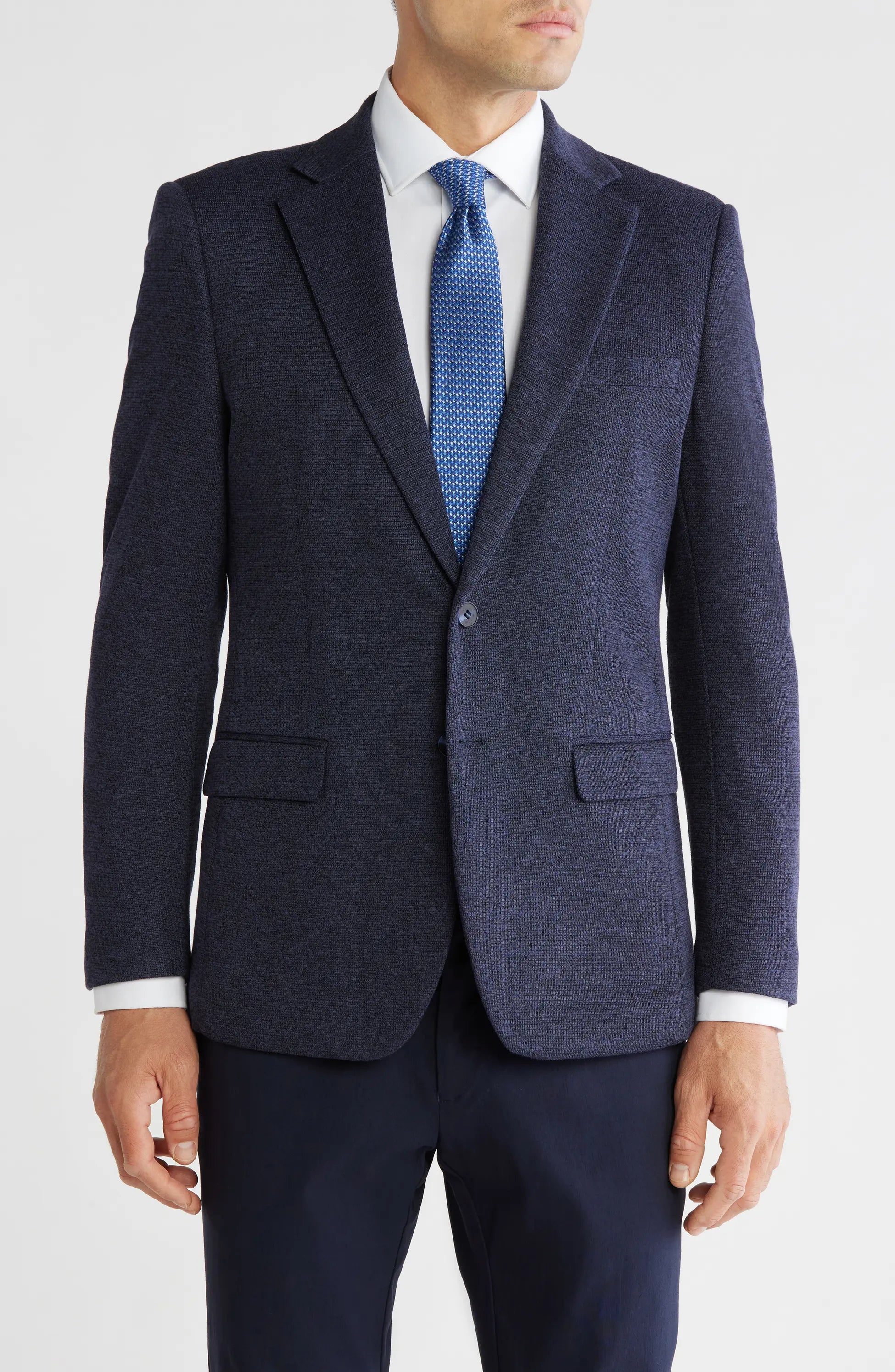 TRB-912 Solid Slim Fit Blazer