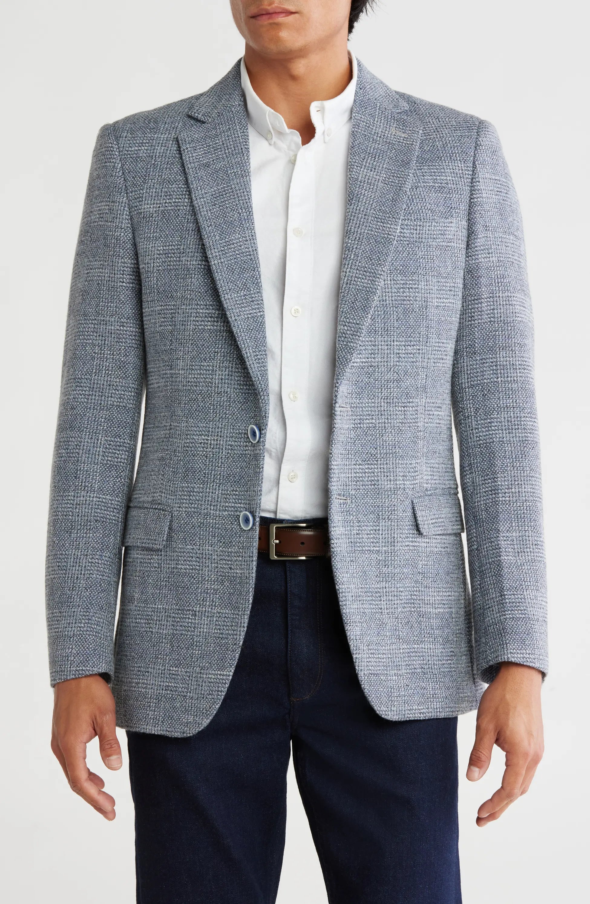 TRB-916 Slim Fit Check Sport Coat