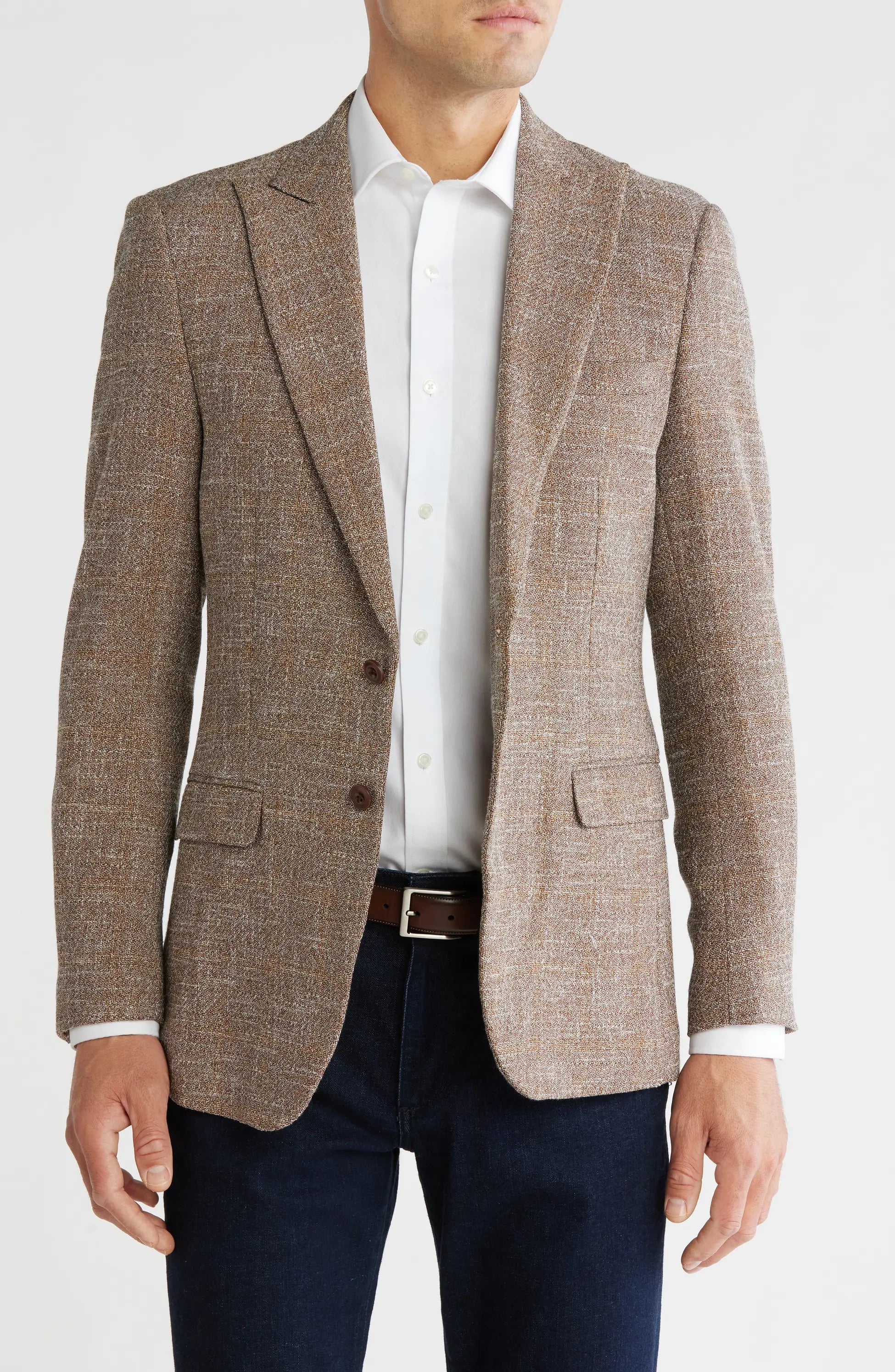 TRB-919 Solid Slim Fit Blazer