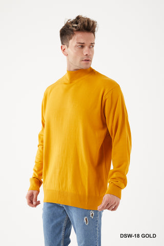 TR Premium Modern Fit Wool Mock Neck Sweater DSW-18