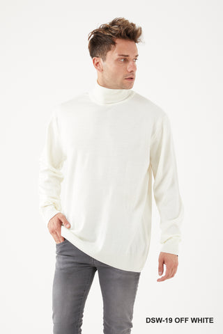 TR Premium Modern Fit Wool Turtle Neck Sweater - DSW-19
