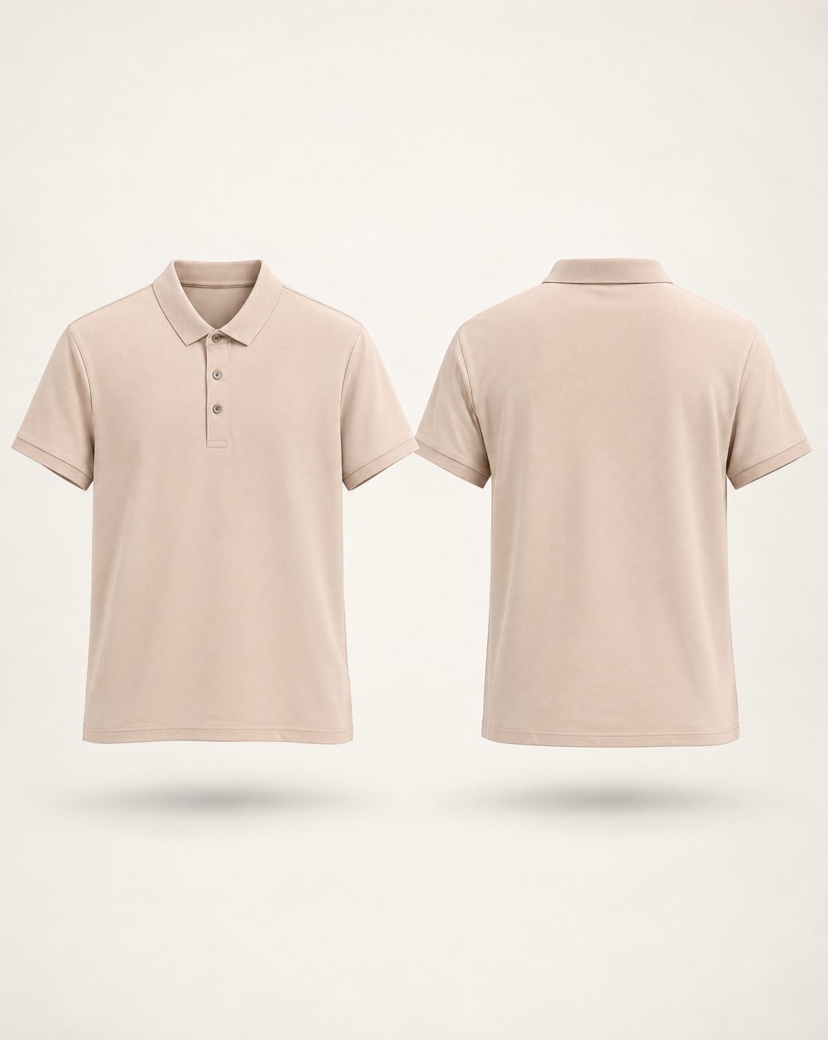TRCV-148-Slim Fit Stretch Cotton Knit Polo