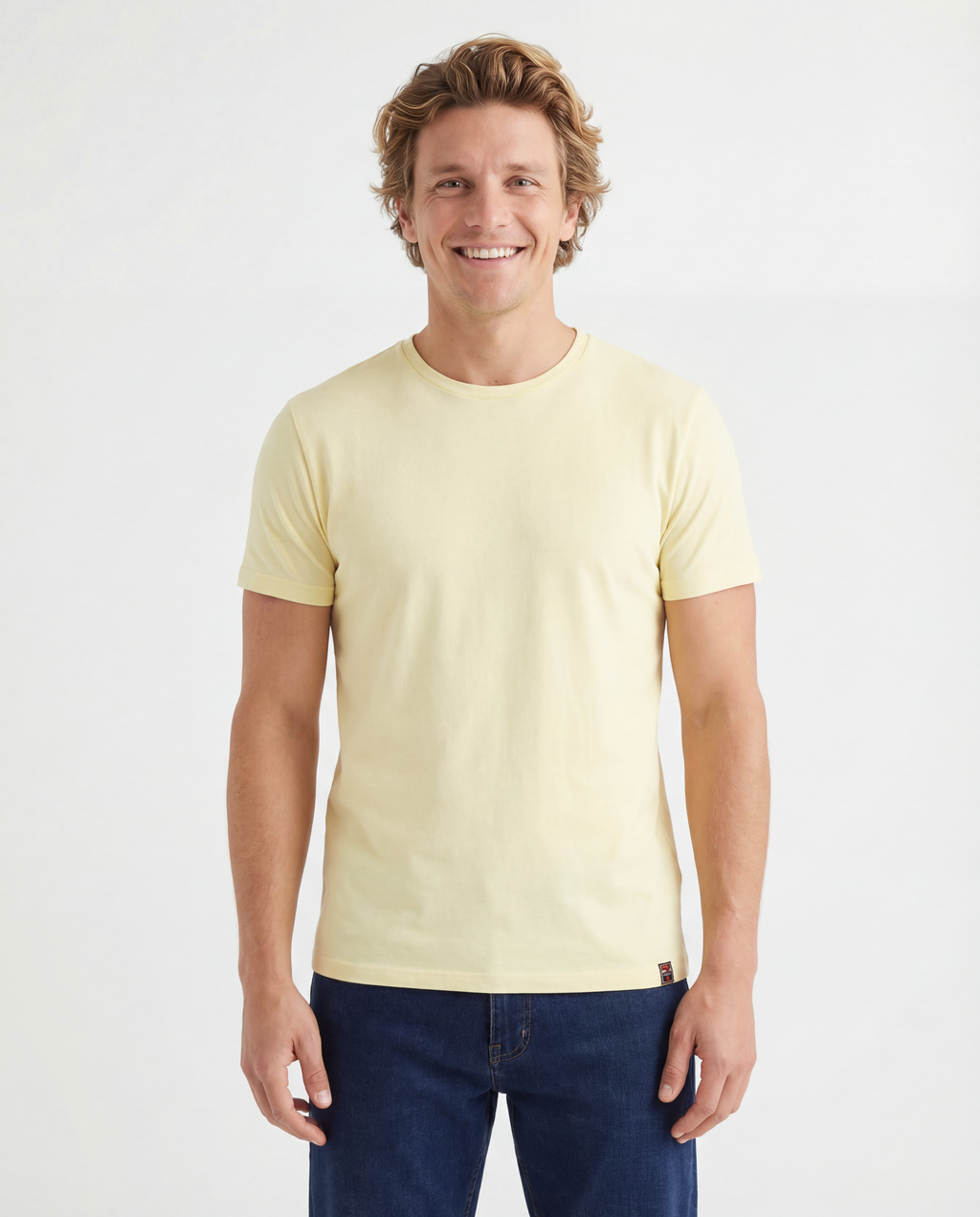 TR Premium - Crew Neck Men's Solid T-Shirt