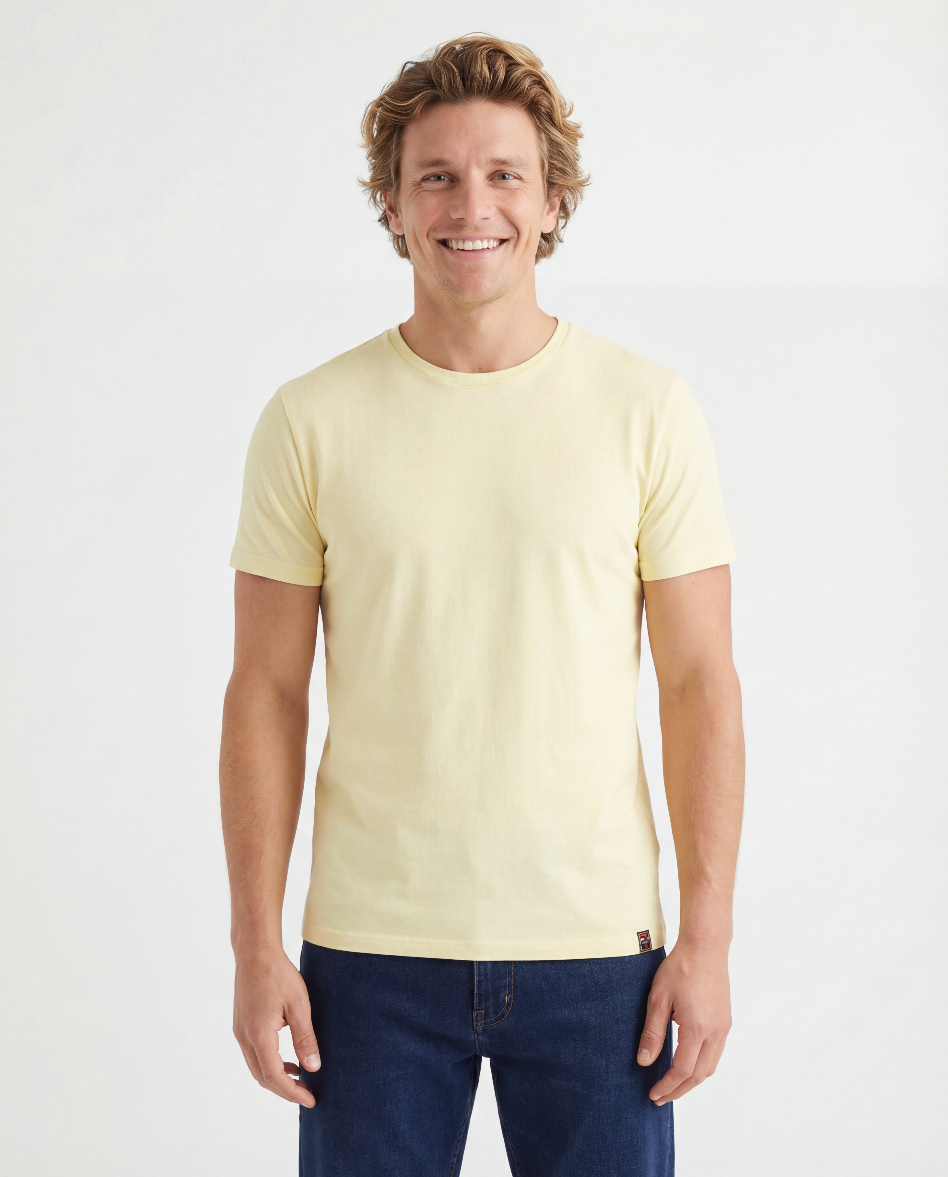 TR Premium - Crew Neck Men's Solid T-Shirt
