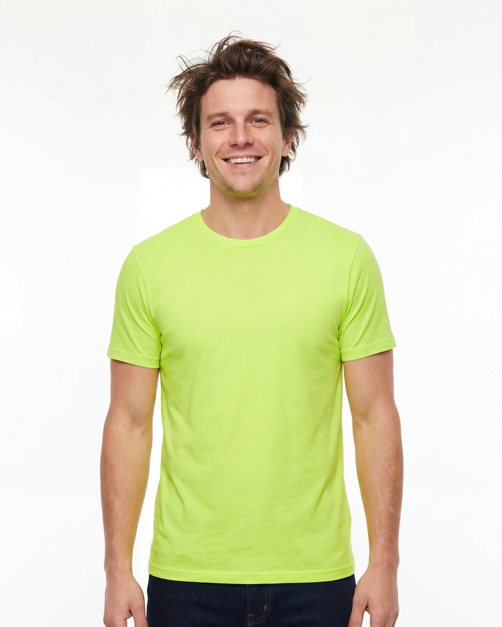 TR Premium - Crew Neck Men's Solid T-Shirt