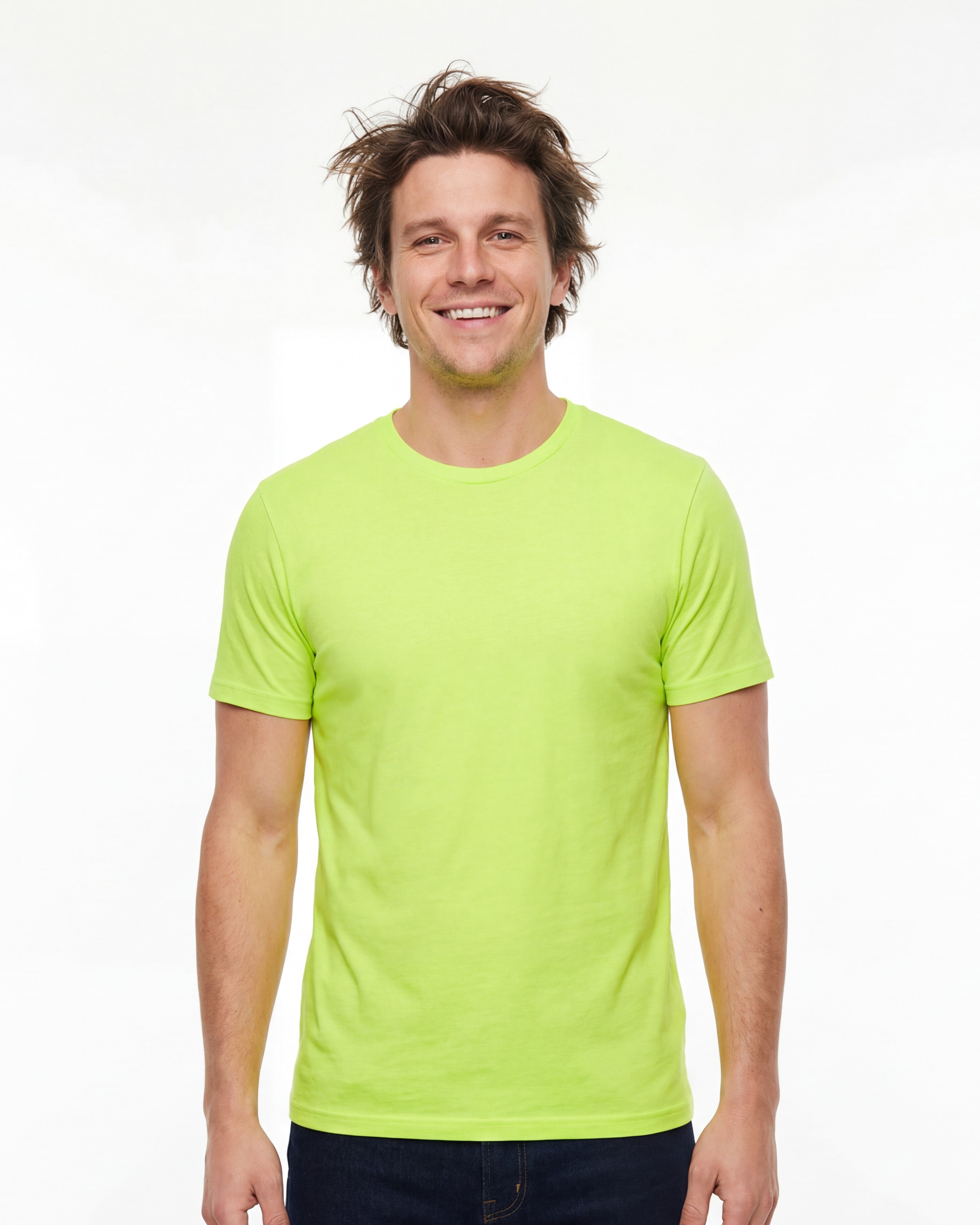 TR Premium - Crew Neck Men's Solid T-Shirt